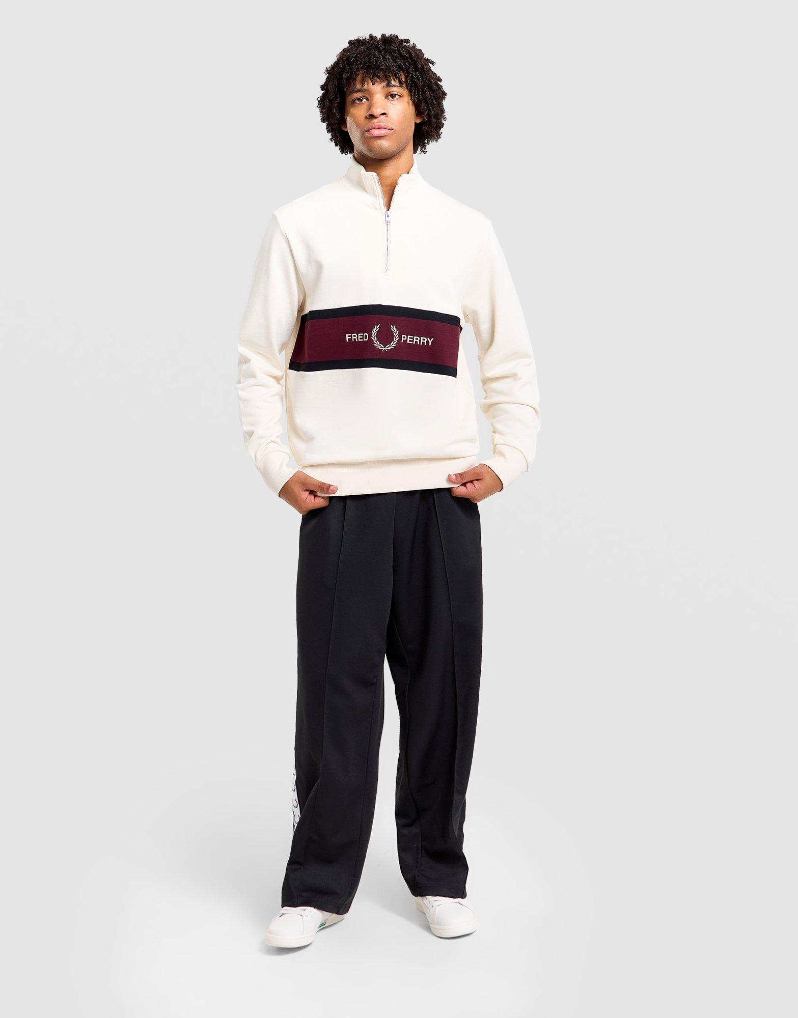 Fred Perry Wide Leg Track Pants