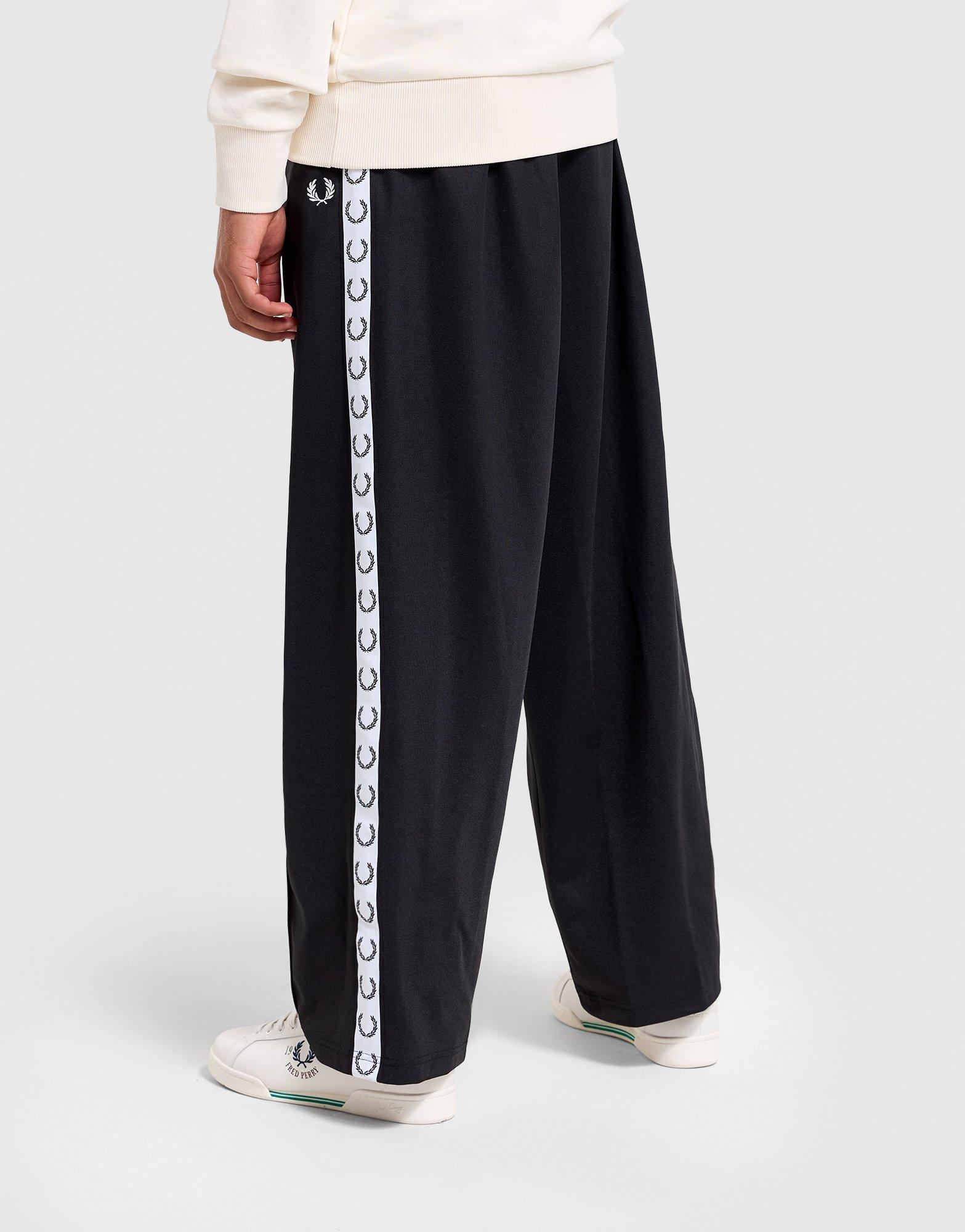 Fred Perry Wide Leg Track Pants