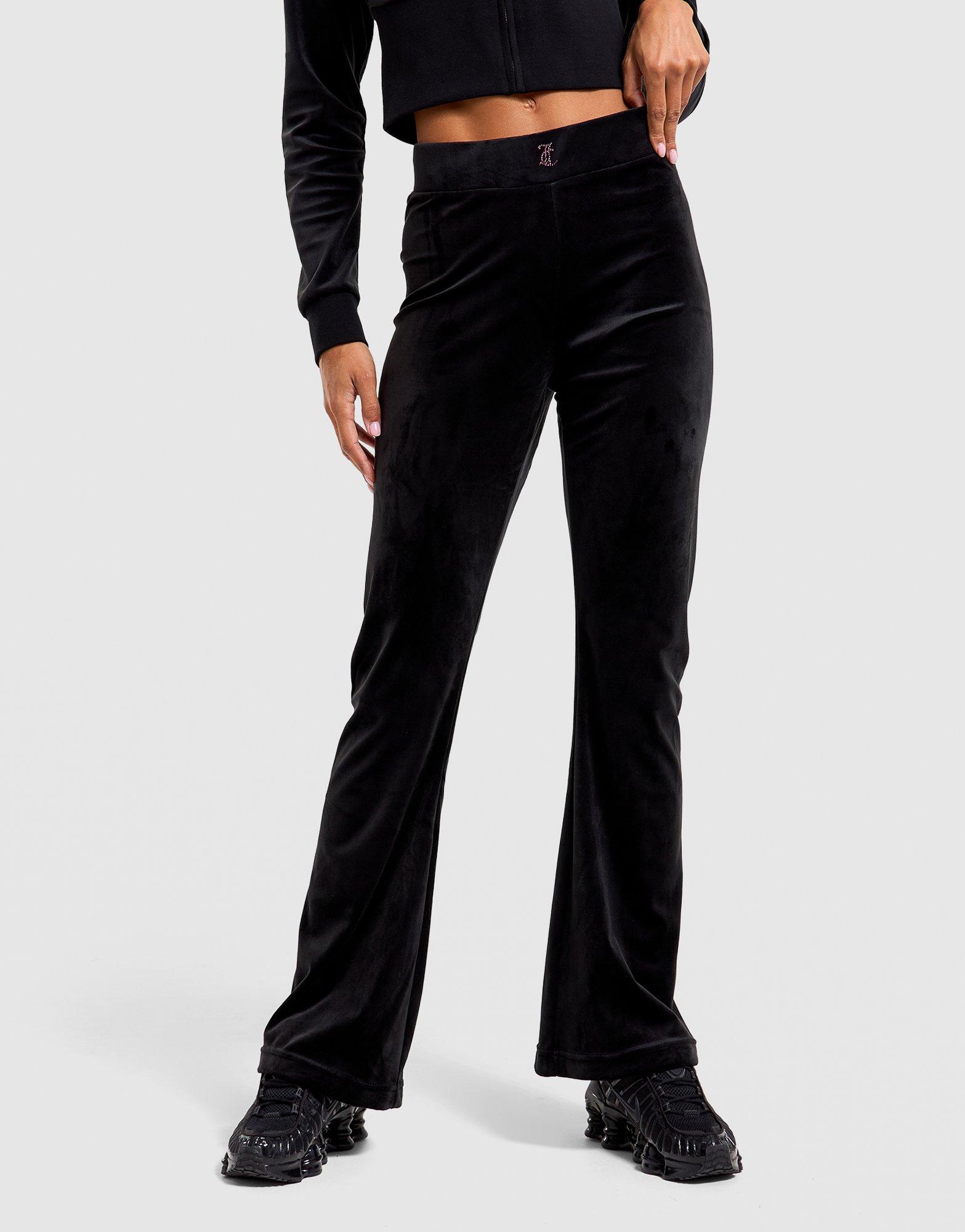 JUICY COUTURE Velour Flare Track Pants
