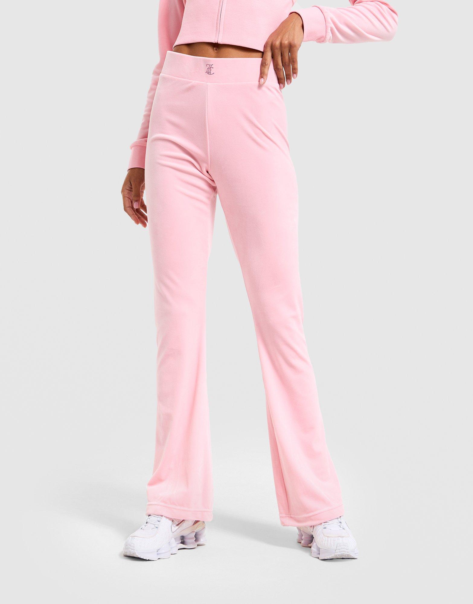 JUICY COUTURE Velour Flare Track Pants