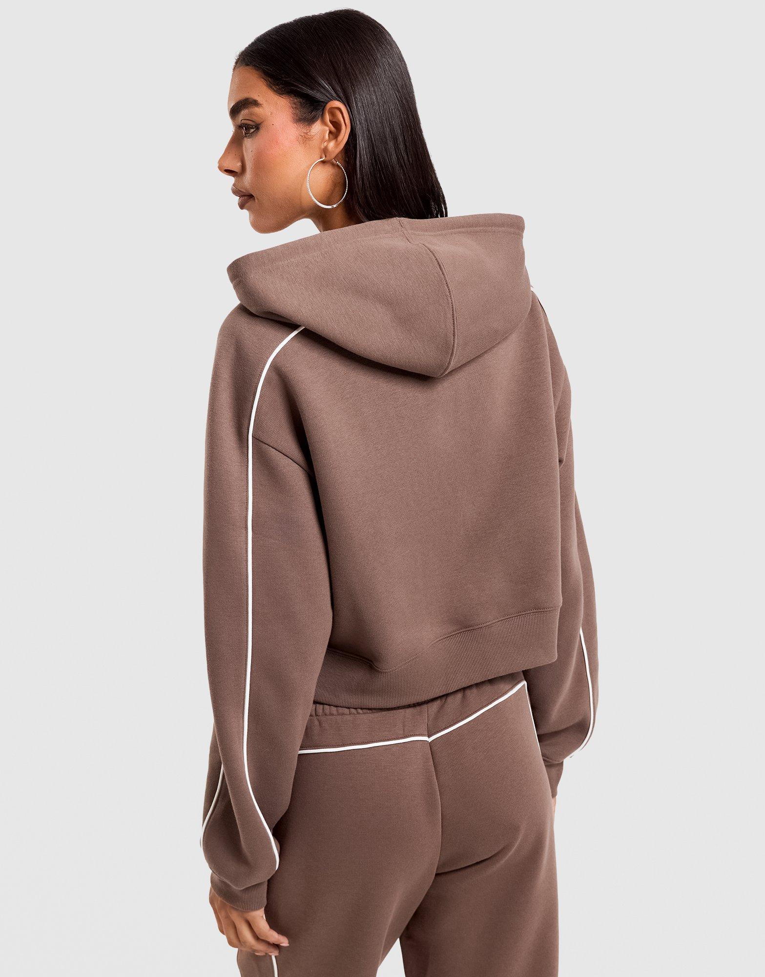 New Balance Sport Crop Full-Zip Hoodie