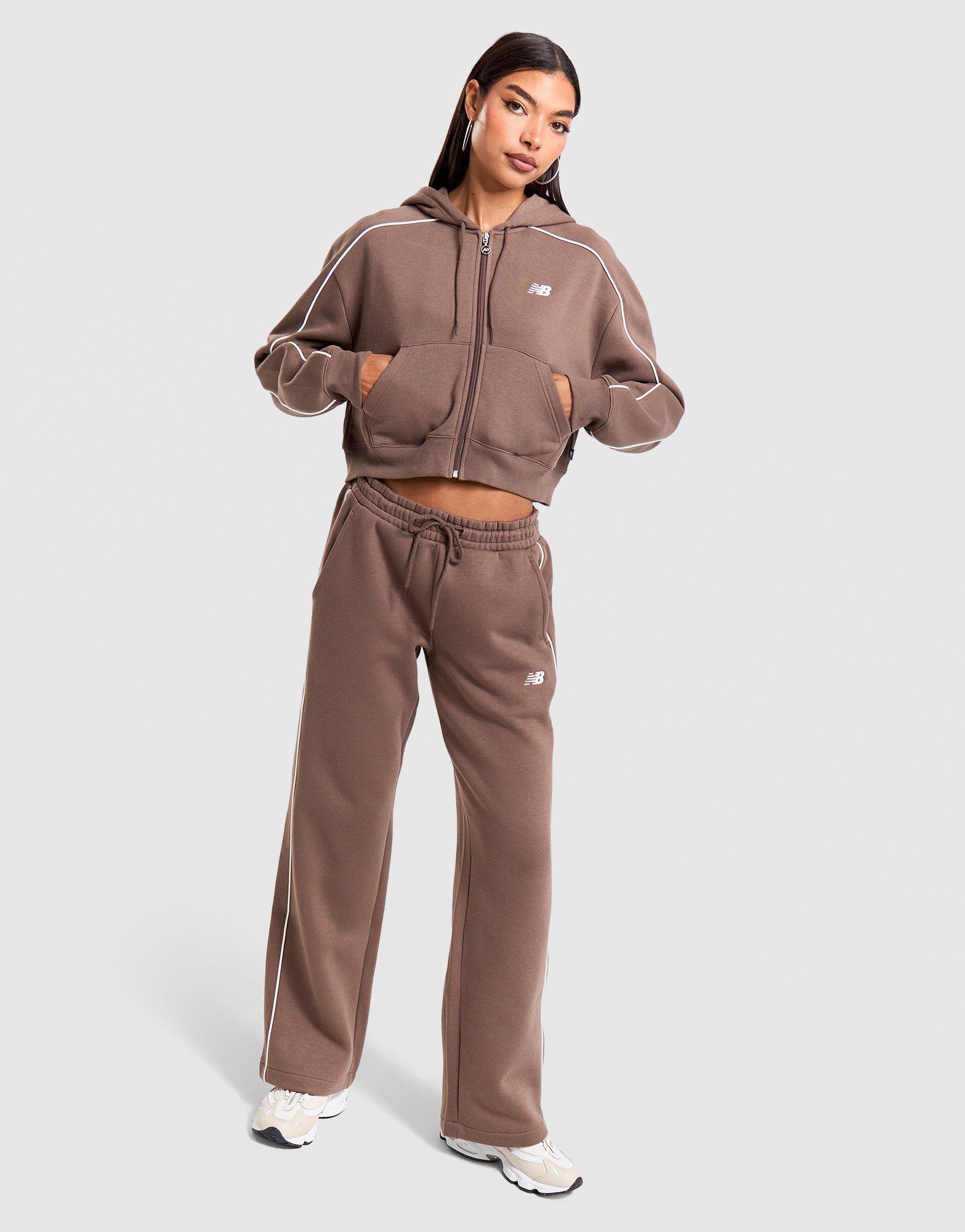 New Balance Sport Crop Full-Zip Hoodie