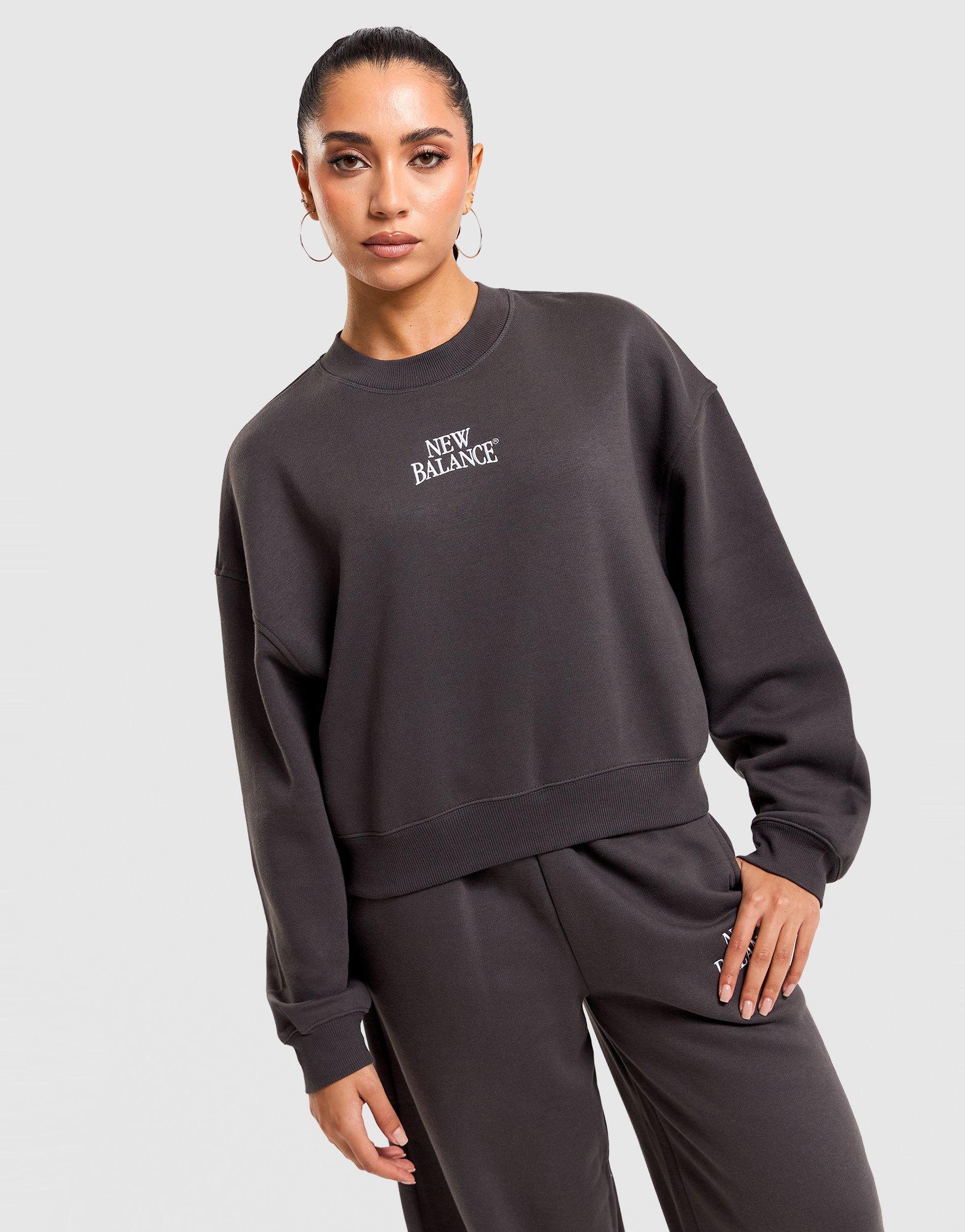 New Balance Linear Crop Sweatshirt