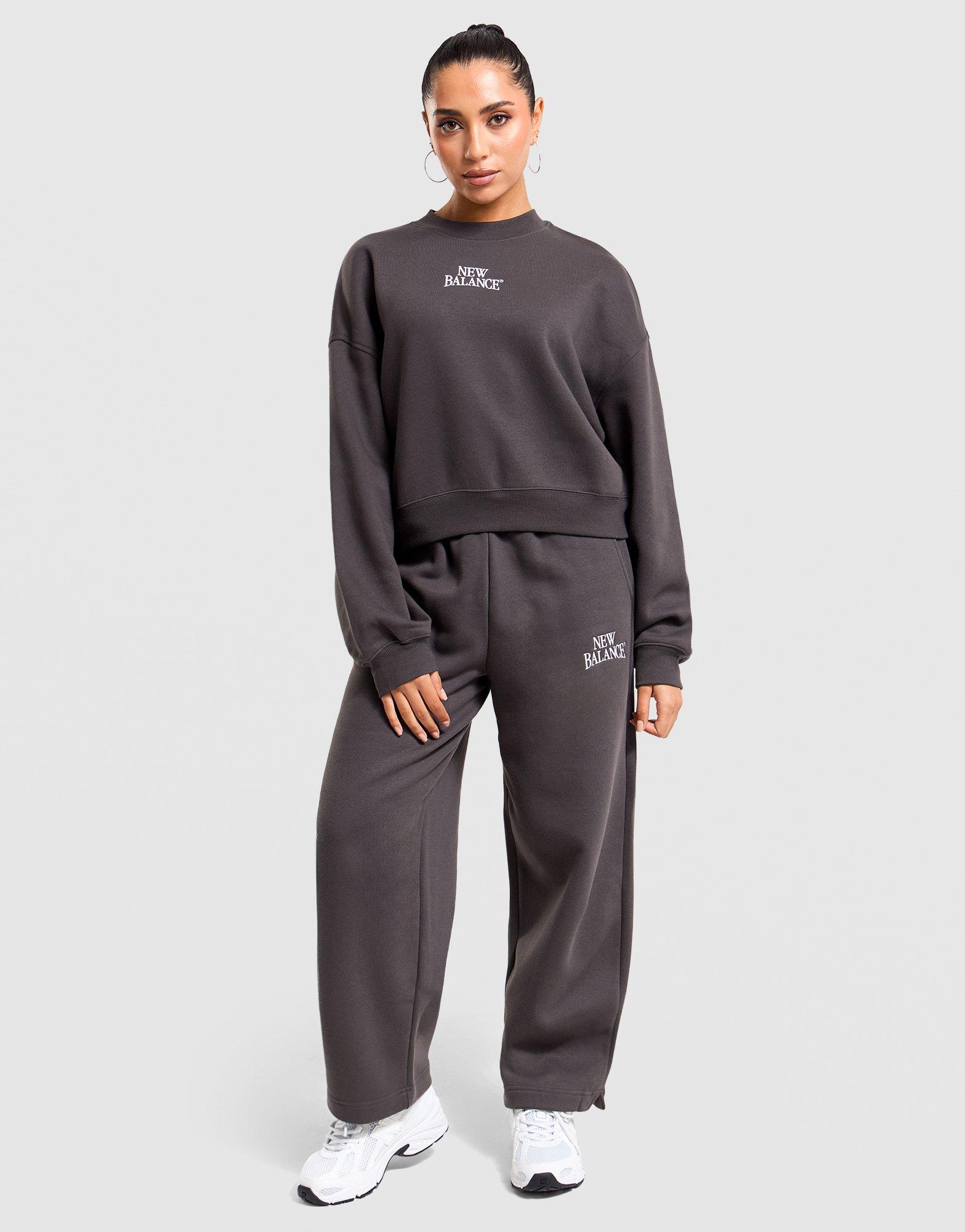 New Balance Linear Crop Sweatshirt