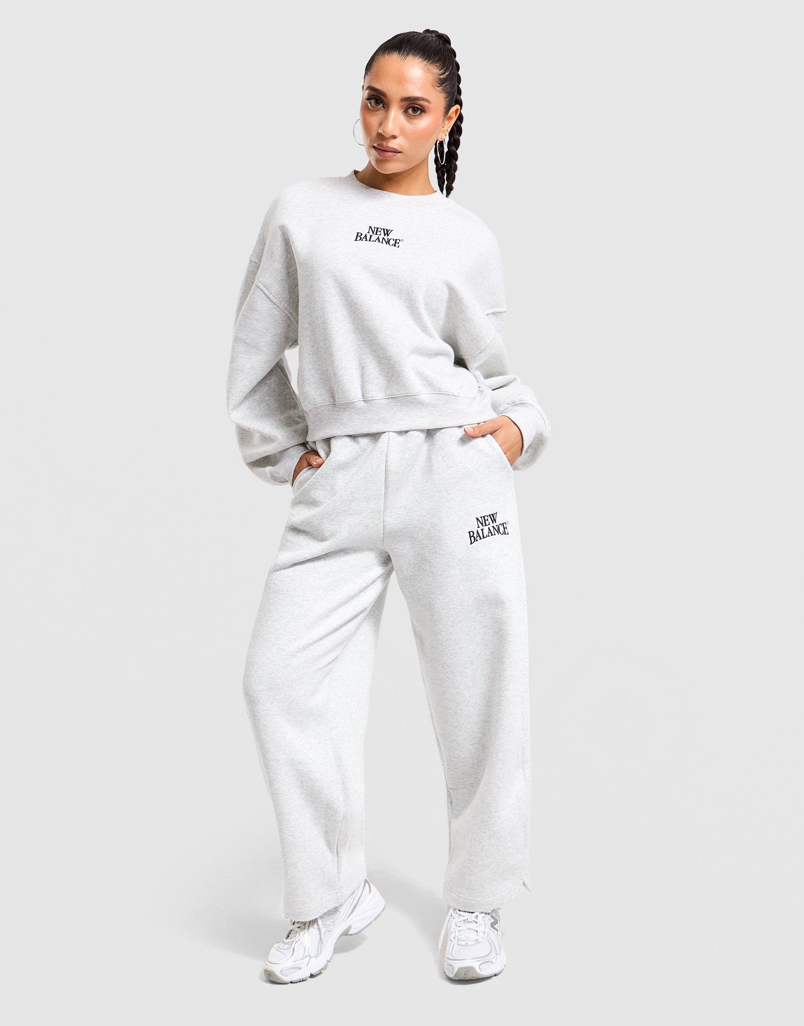 New Balance Linear Crop Sweatshirt