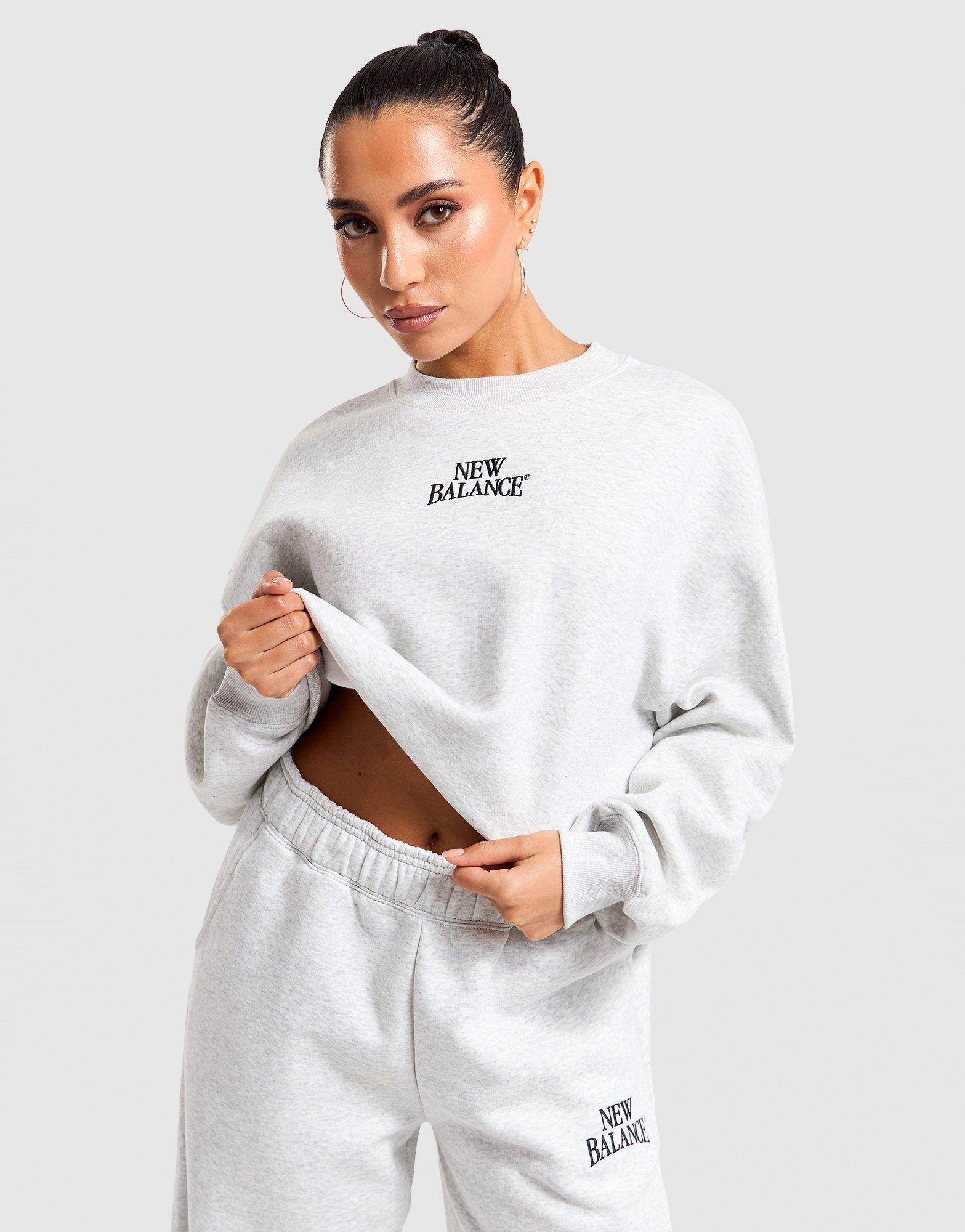 New Balance Linear Crop Sweatshirt