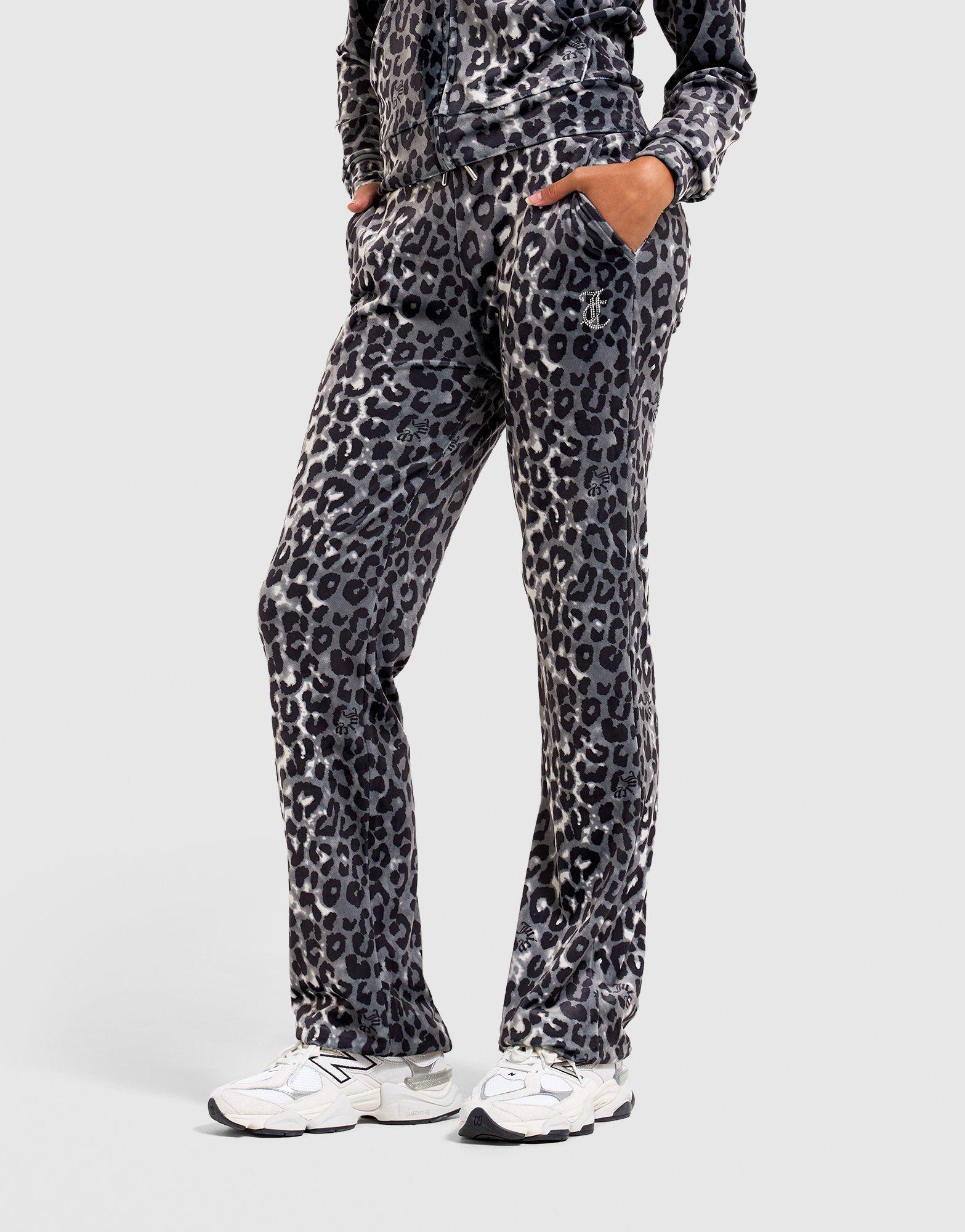JUICY COUTURE Leo All-Over Print Track Pants