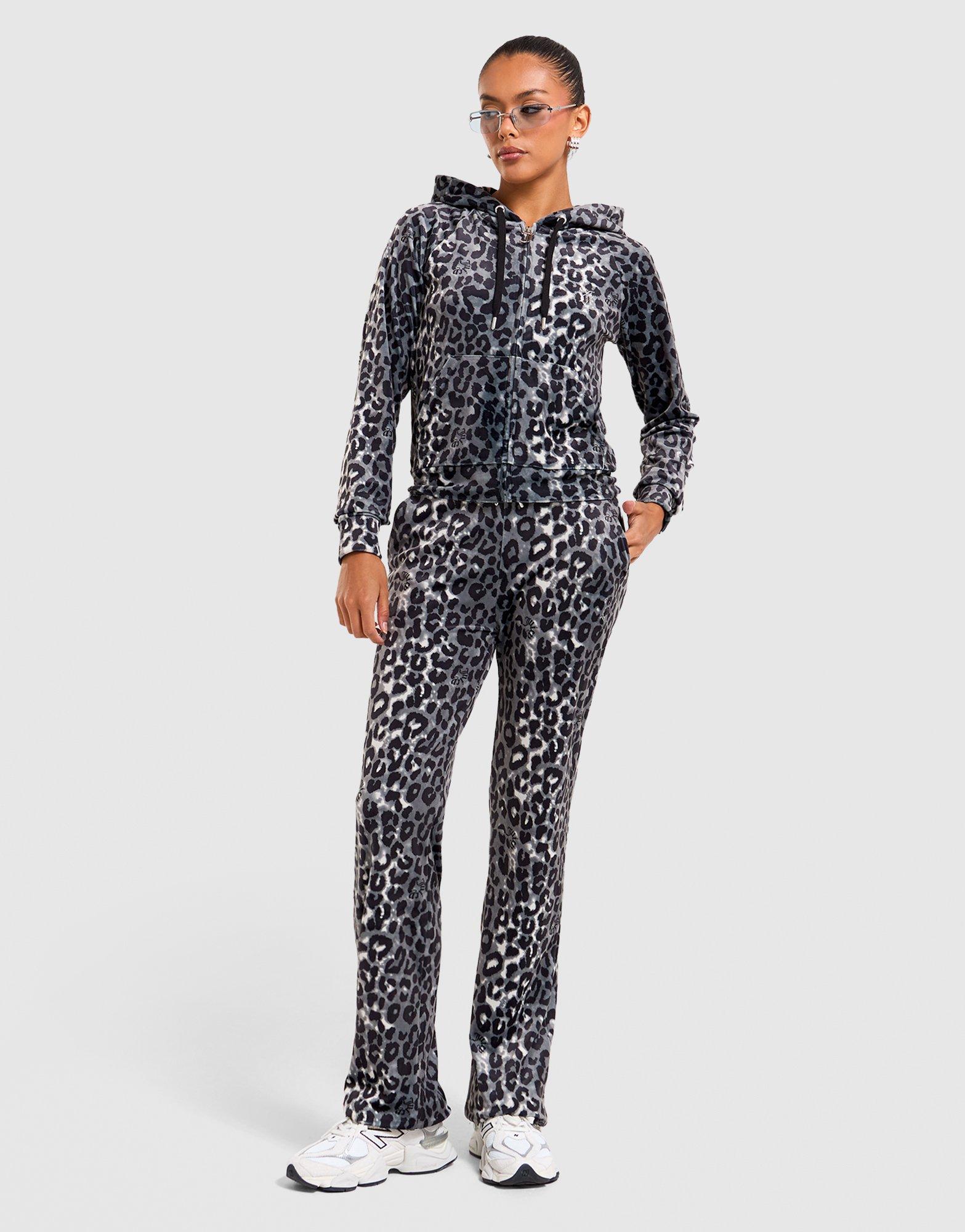 JUICY COUTURE Leo All-Over Print Track Pants
