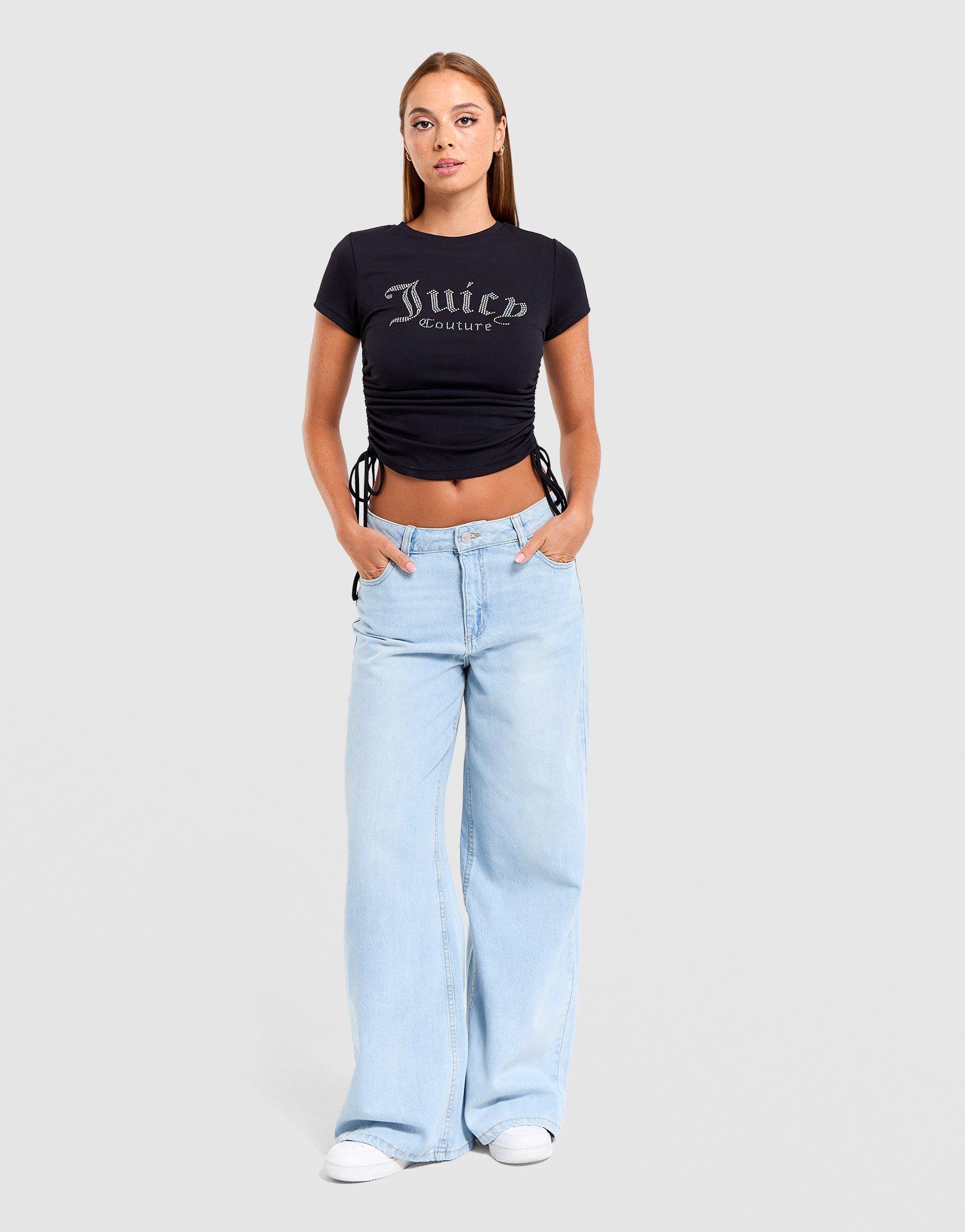 JUICY COUTURE Denim Logo Joggers