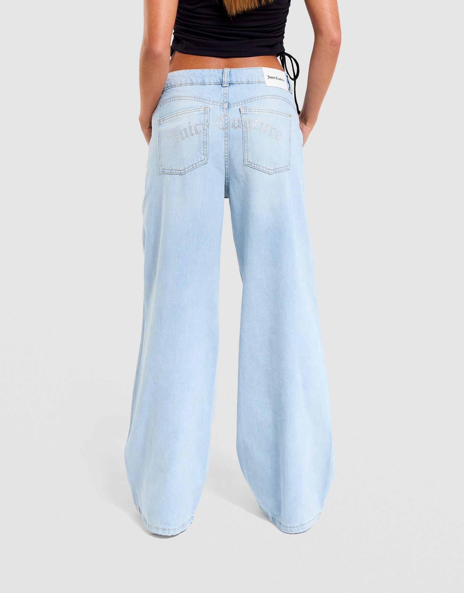 JUICY COUTURE Denim Logo Joggers