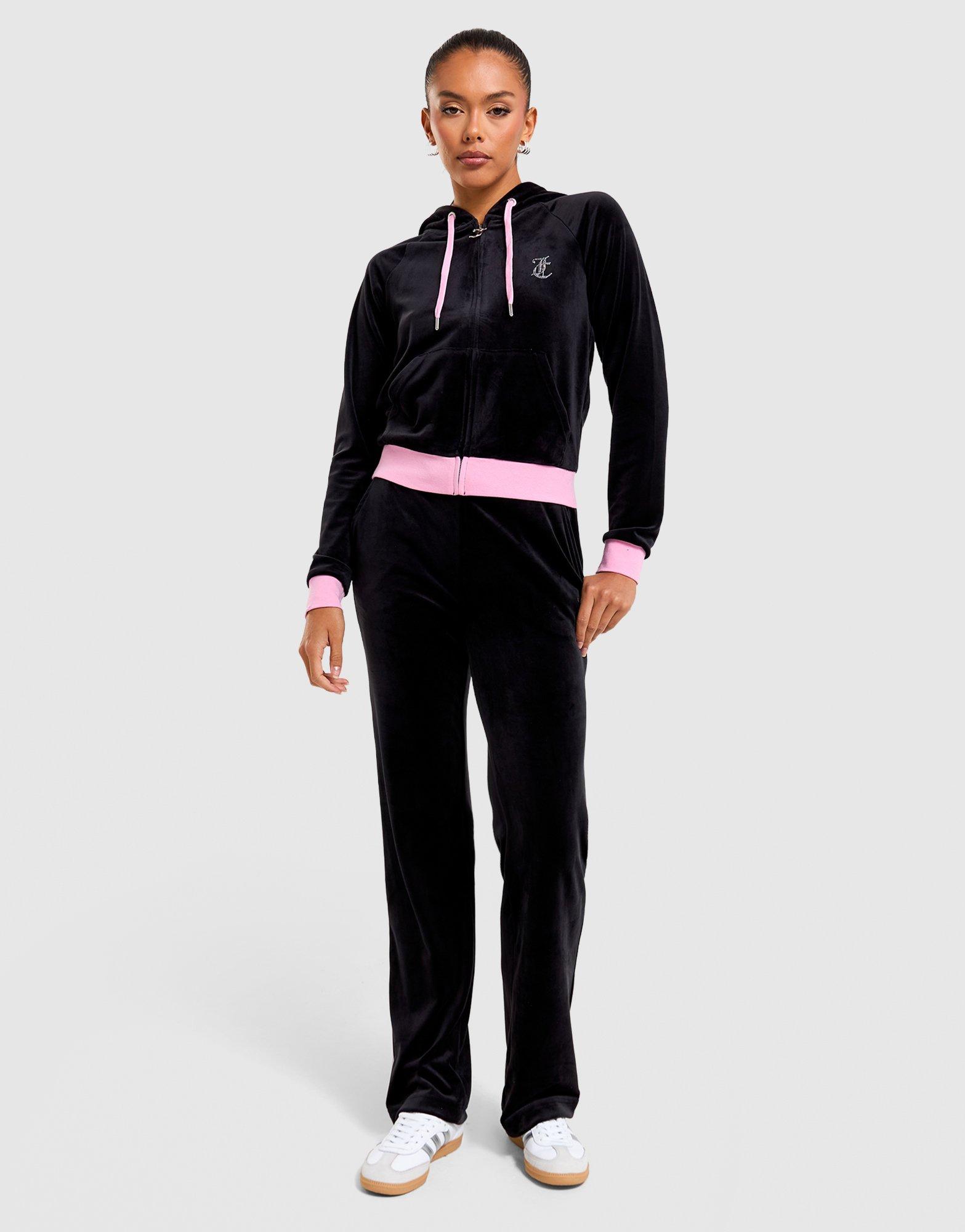 JUICY COUTURE Madi Full Zip Velour Hoodie