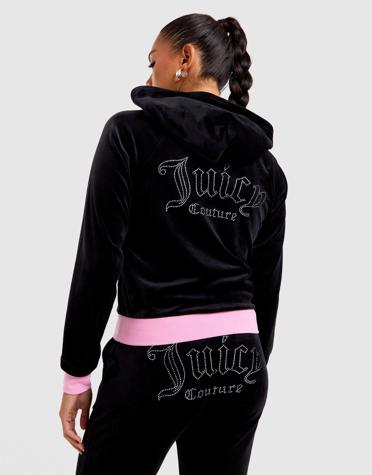 JUICY COUTURE Madi Full Zip Velour Hoodie