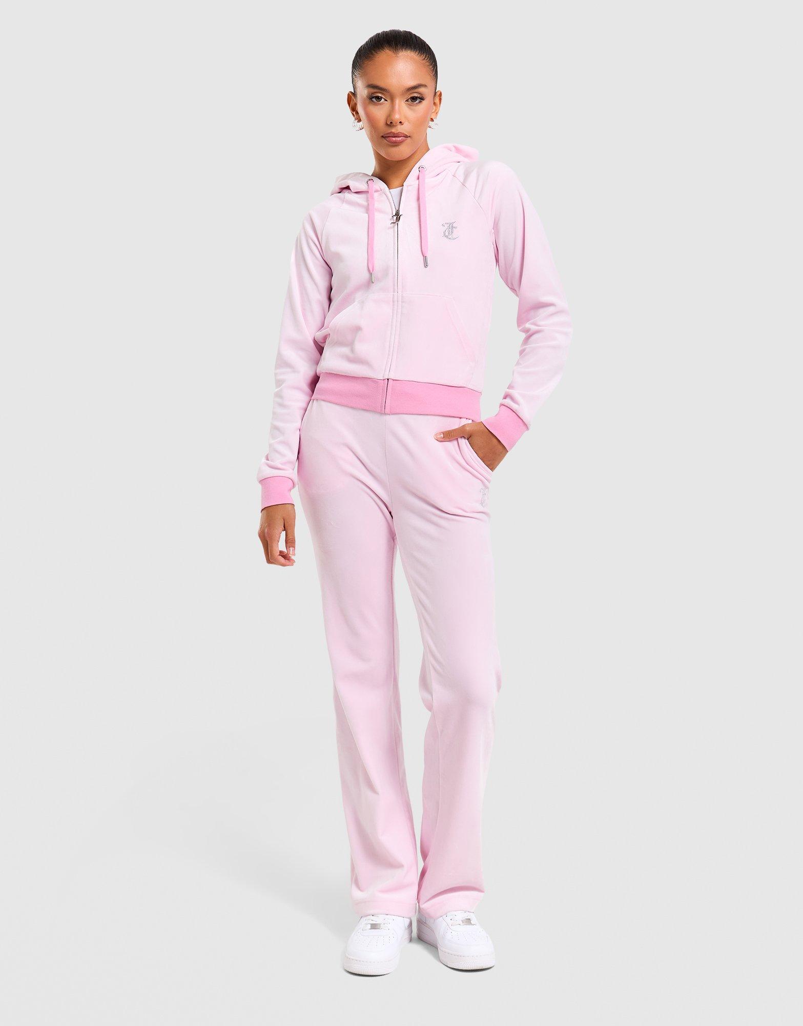 JUICY COUTURE Madi Full-Zip Velour Hoodie