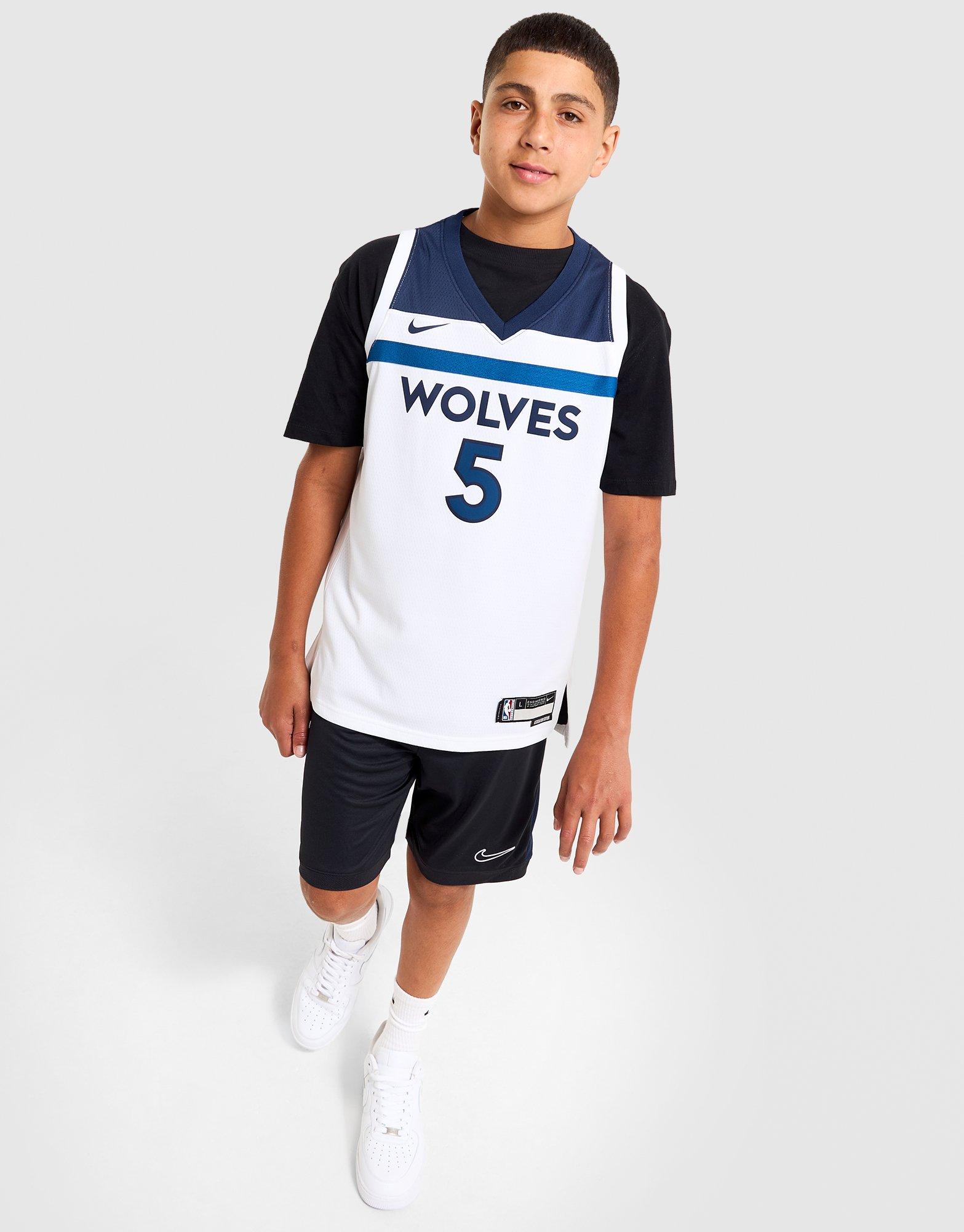 Nike Minnesota Timberwolves Edwards Jersey Junior's