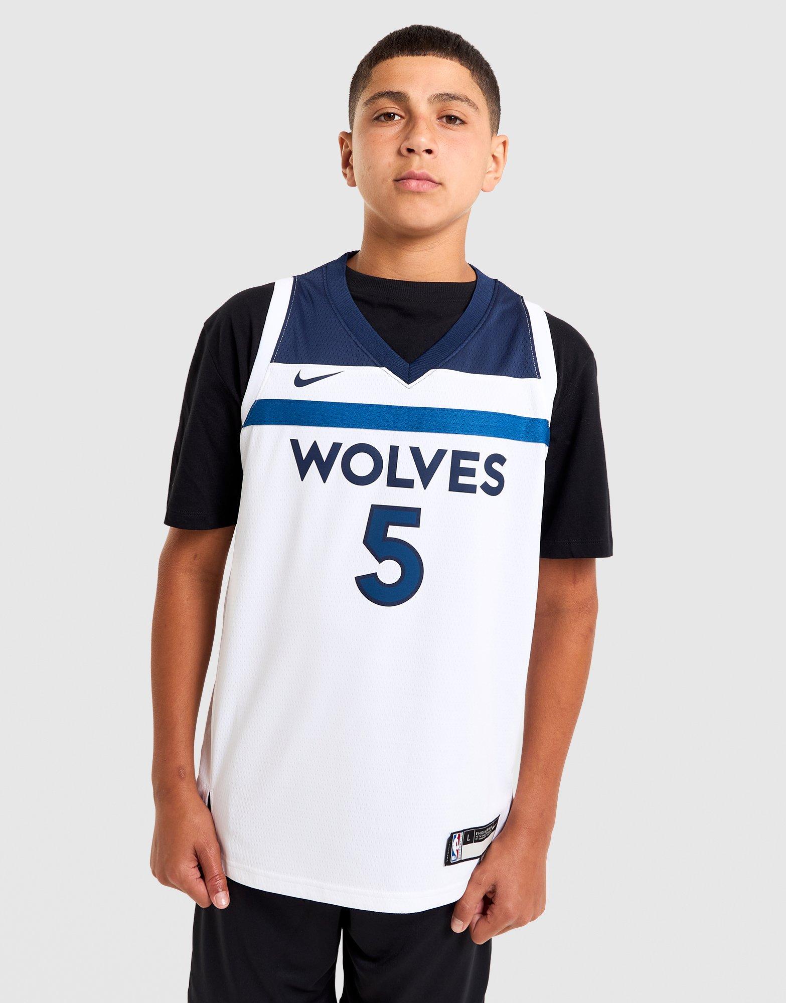 Nike Minnesota Timberwolves Edwards Jersey Junior's