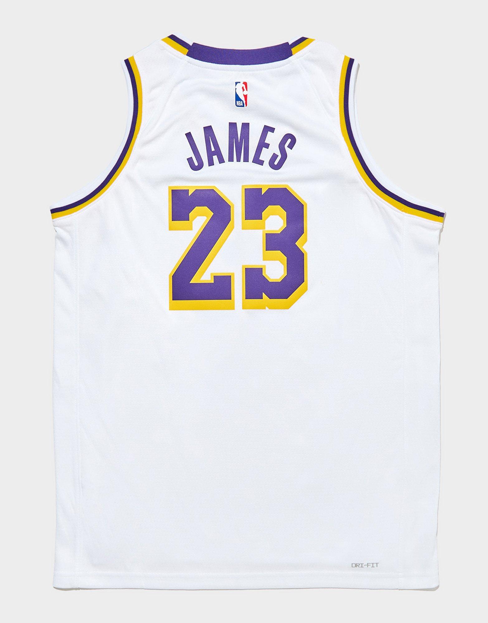 Nike LA Lakers James Association Swingman Junior's