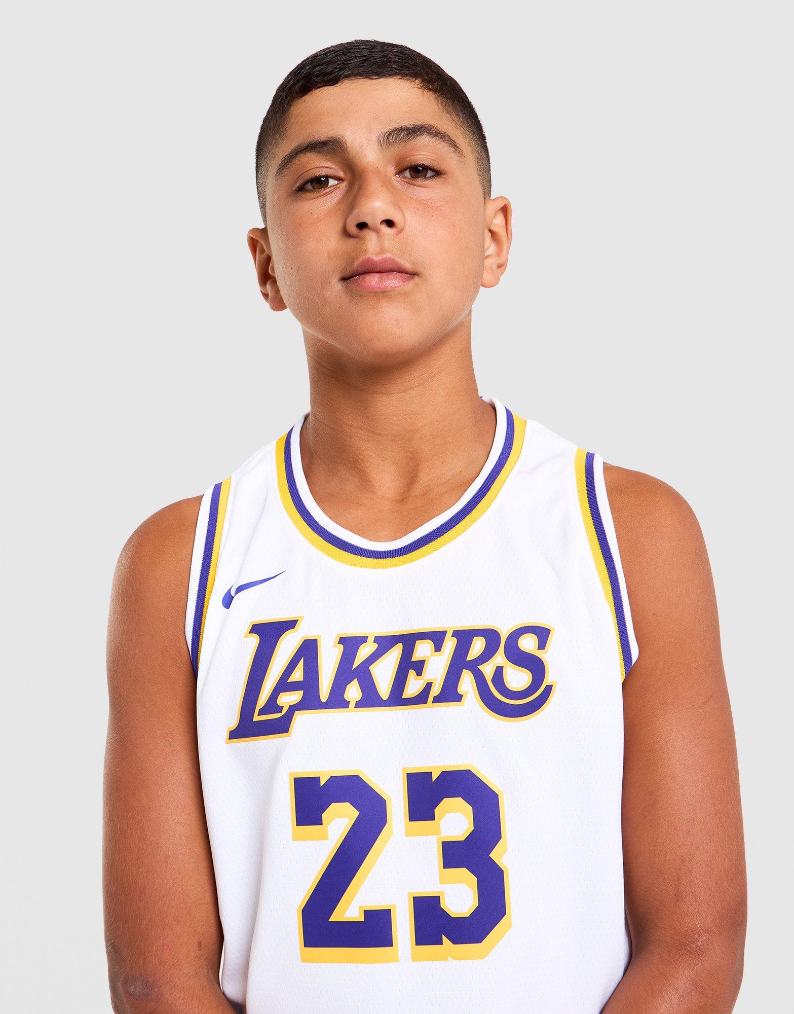 Nike LA Lakers James Association Swingman Junior's