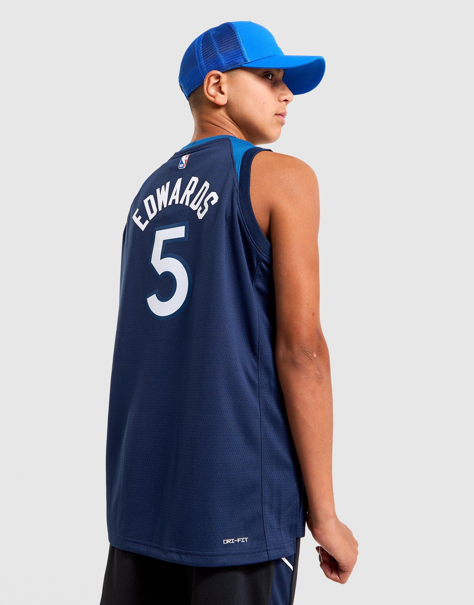 Nike Minnesota Timberwolves Edwards Icon Jersey Junior's