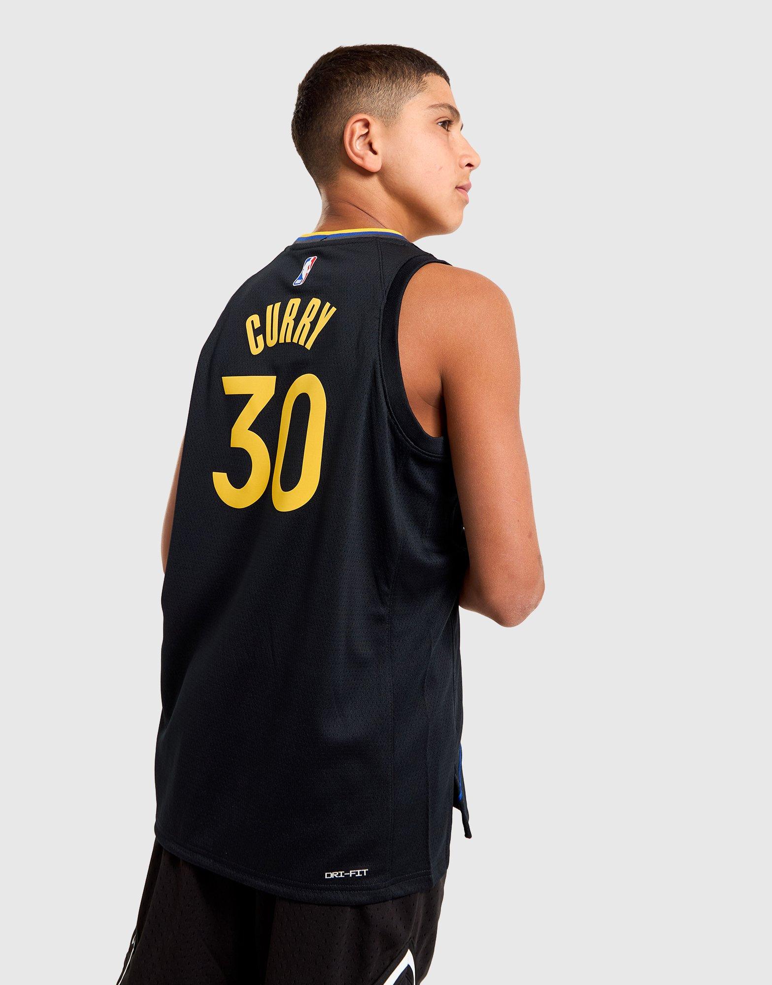 Nike Golden State Warriors Curry Statement Jersey Junior's