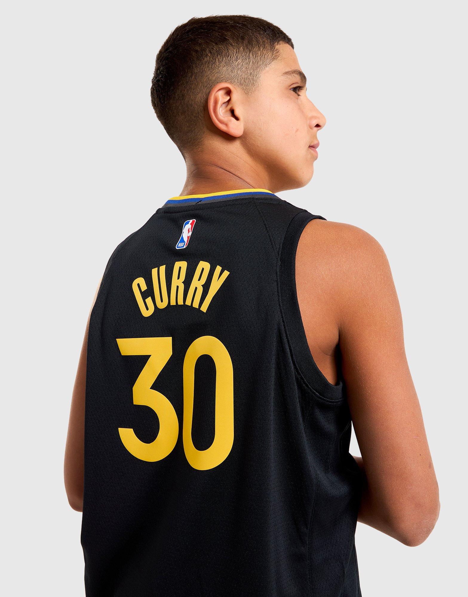 Nike Golden State Warriors Curry Statement Jersey Junior's