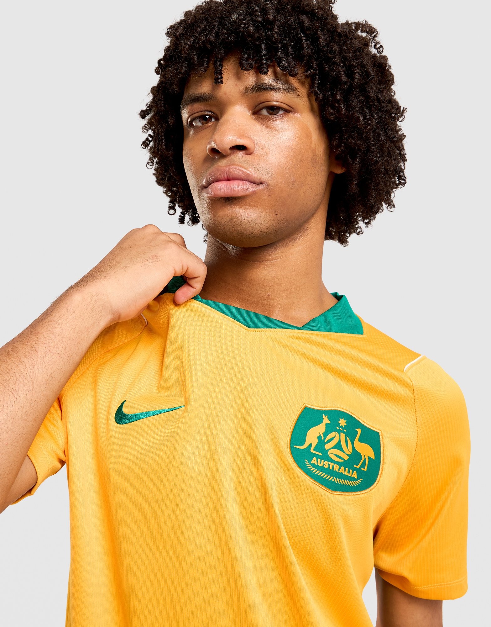 Yellow Nike Australia 2026 Home Shirt - JD Sports Australia