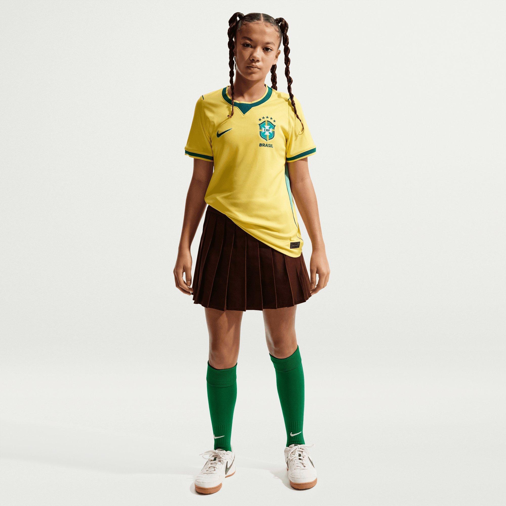 Nike Brasil Home 2026 Shirt Junior's