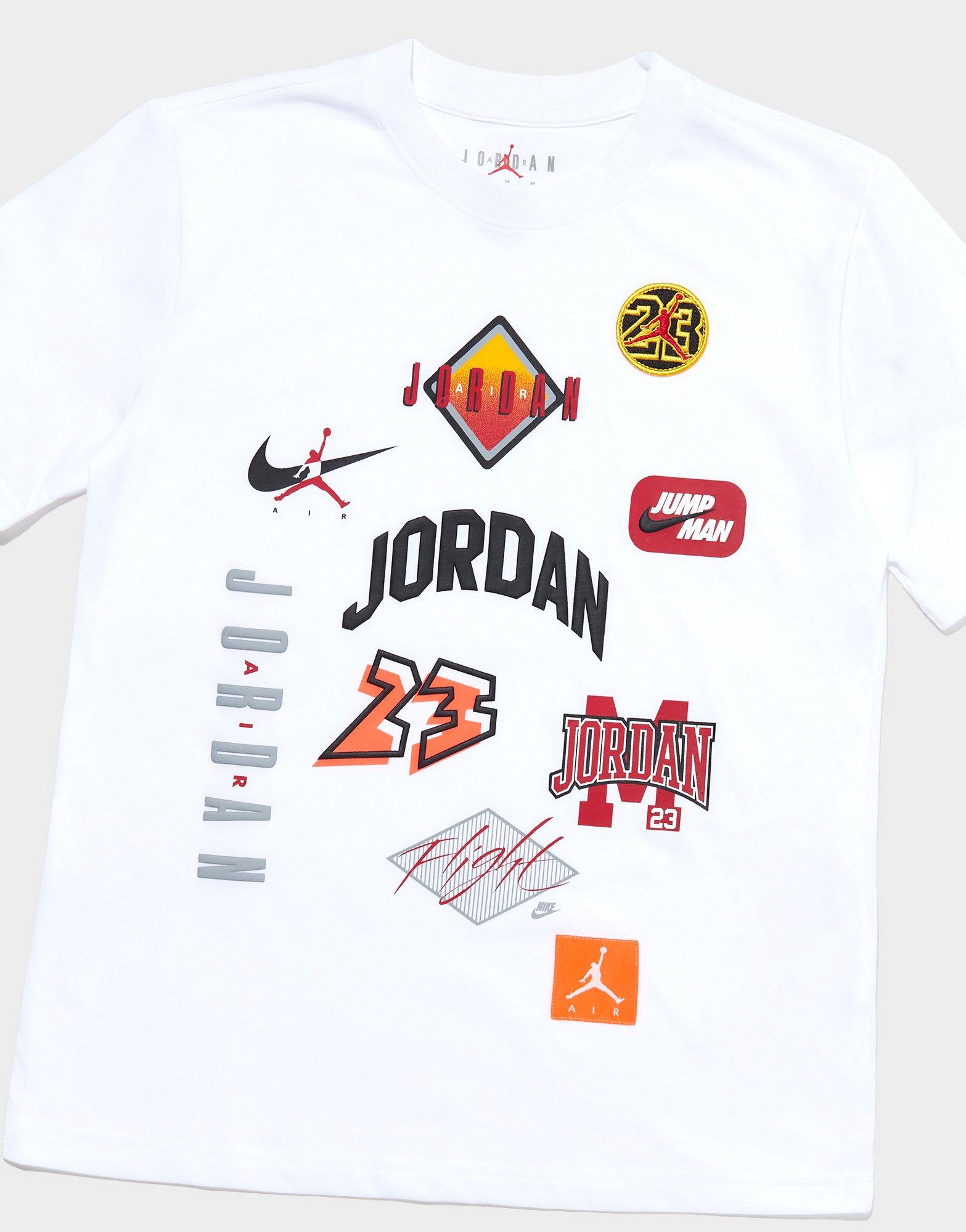 Jordan B Tee Dynsty Jrdn Wht/multi$