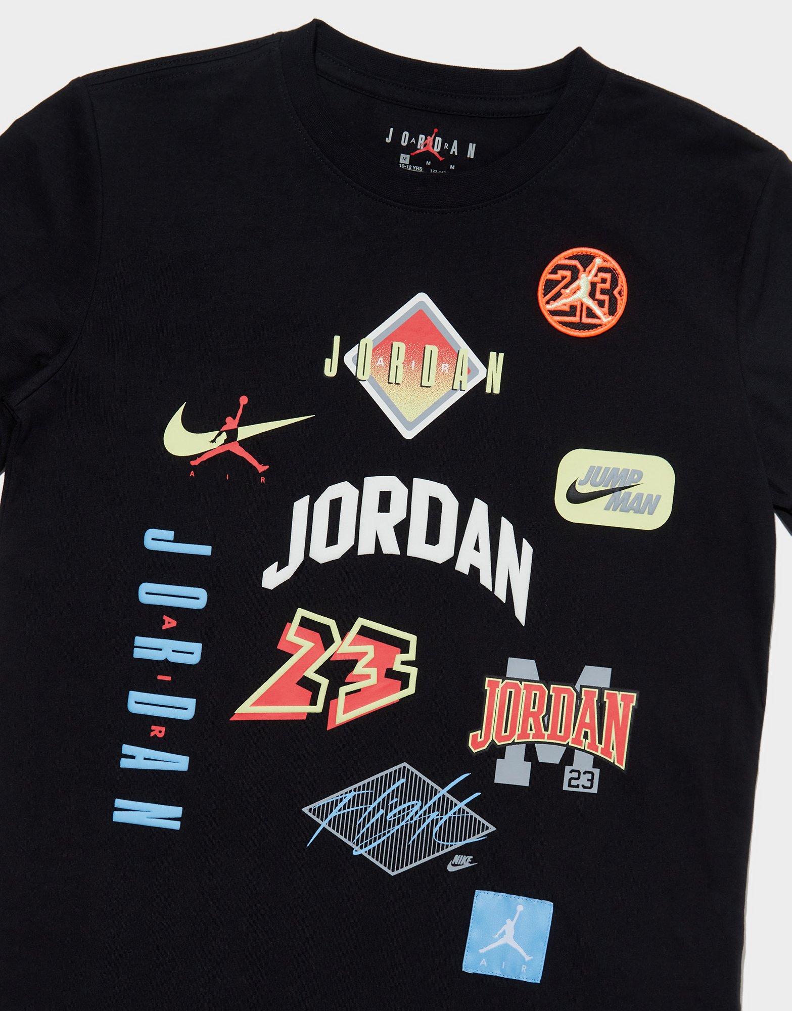 Jordan B Tee Dynsty Jrdn Blk/multi$