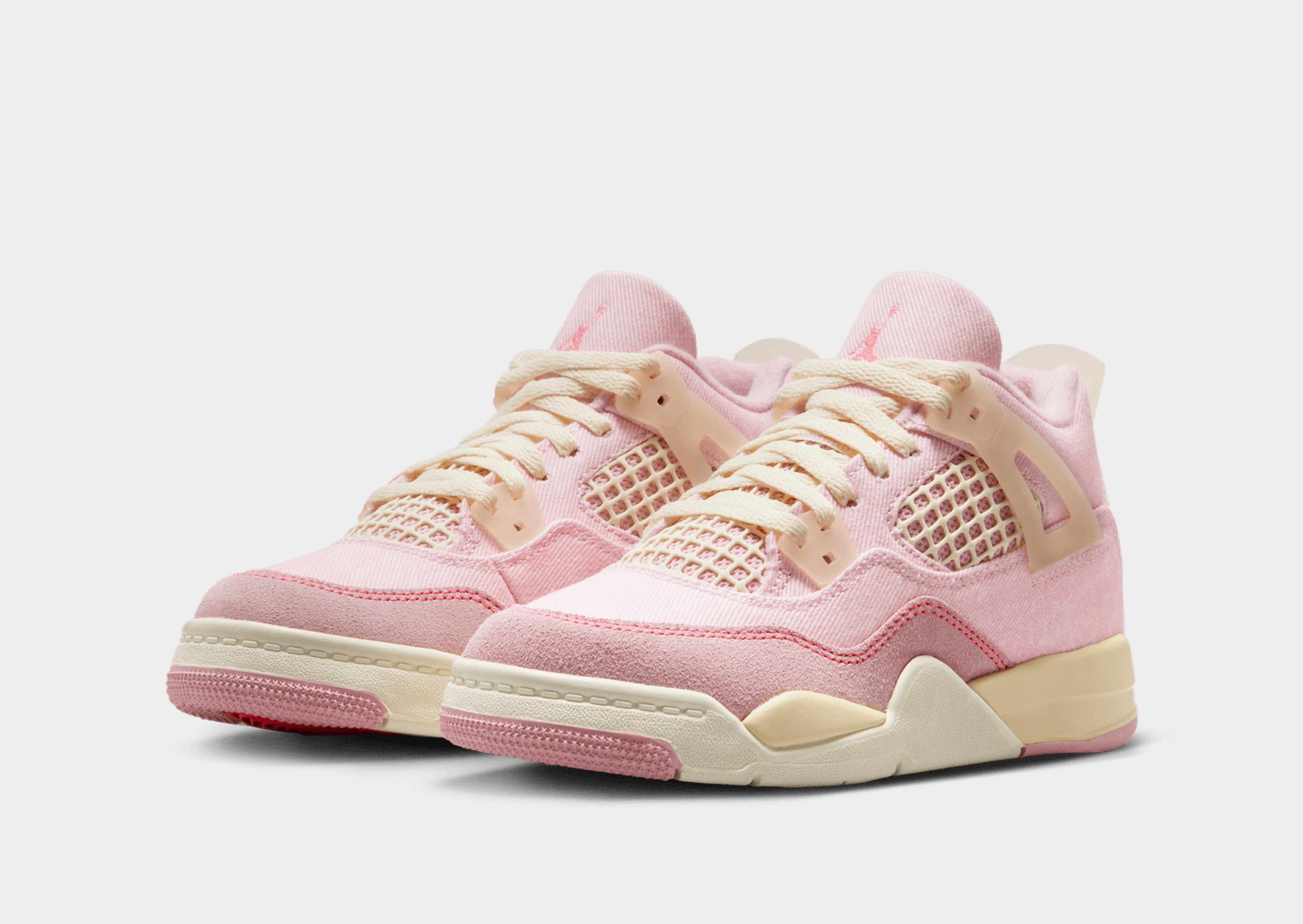 Jordan Air 4 Retro 'Iced Carmine' Children's
