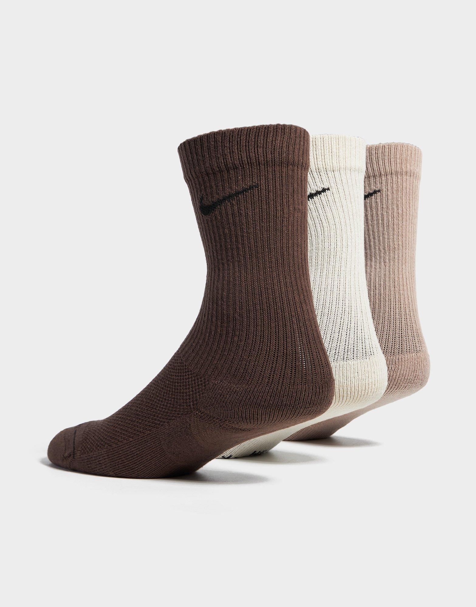 Nike Elevated Swoosh Crew Socks (3 Pack)