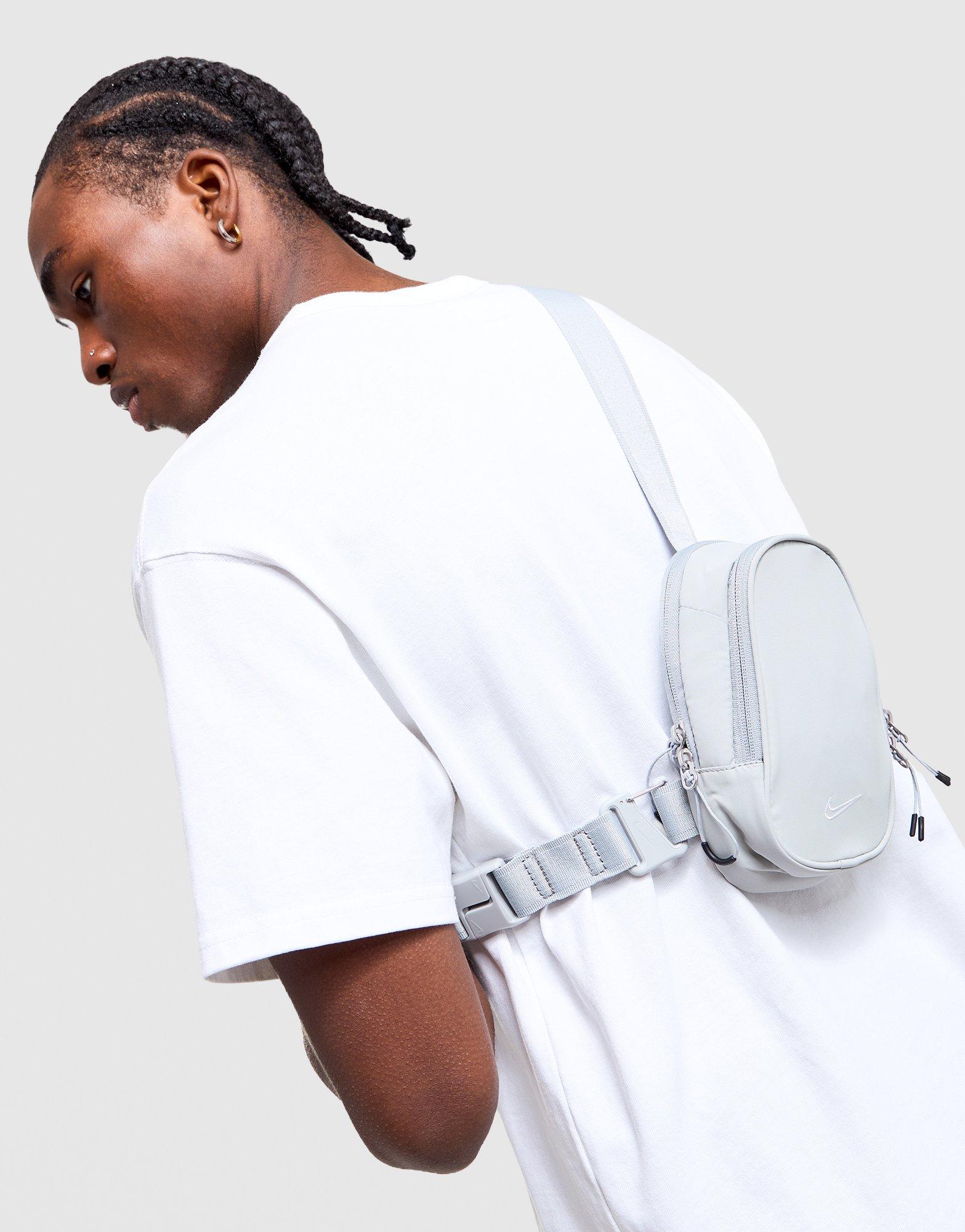 Grey Nike Swoosh Commute Crossbody Bag - JD Sports Australia
