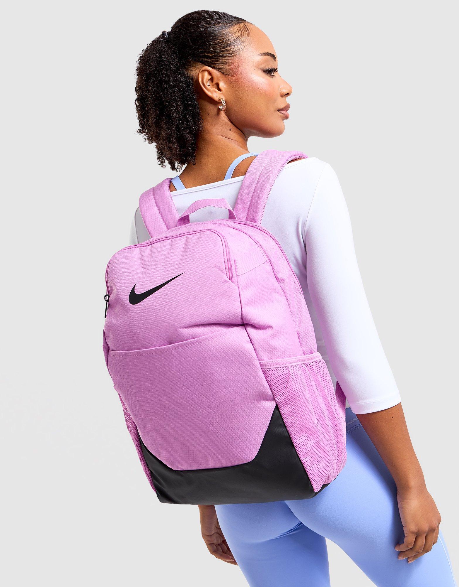 Pink Nike Brasilia Swoosh Backpack - JD Sports Australia