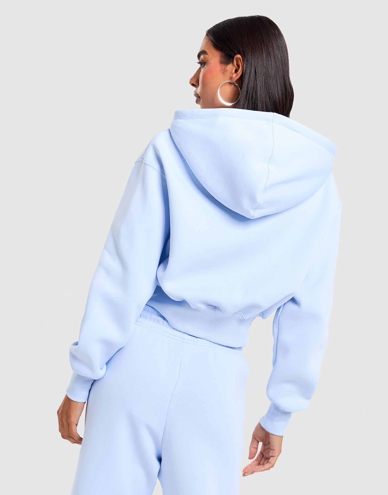 Nike Trend Oversized Crop Full-Zip Hoodie