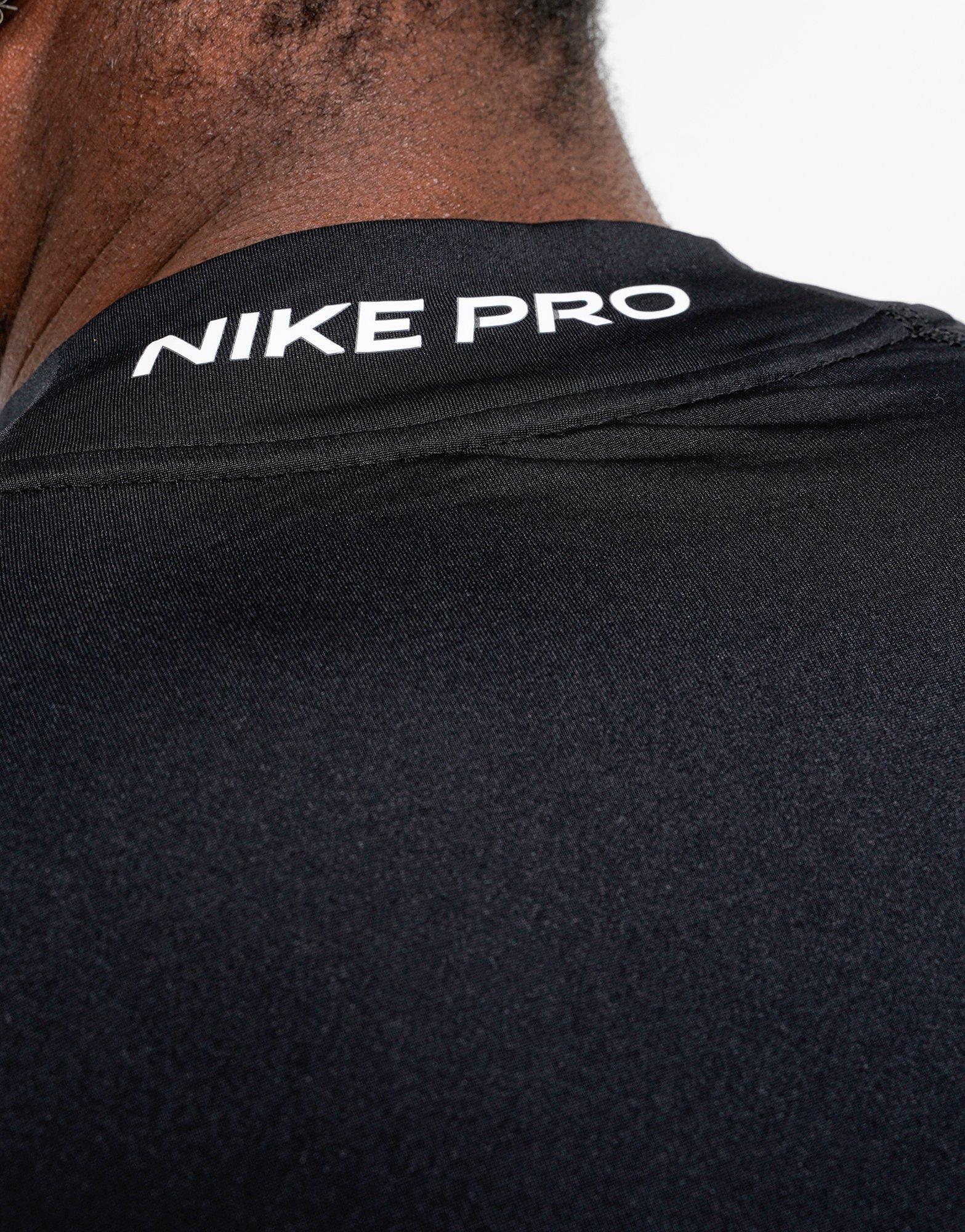 Nike Pro Dri-FIT Mock-Neck Long-Sleeve Top
