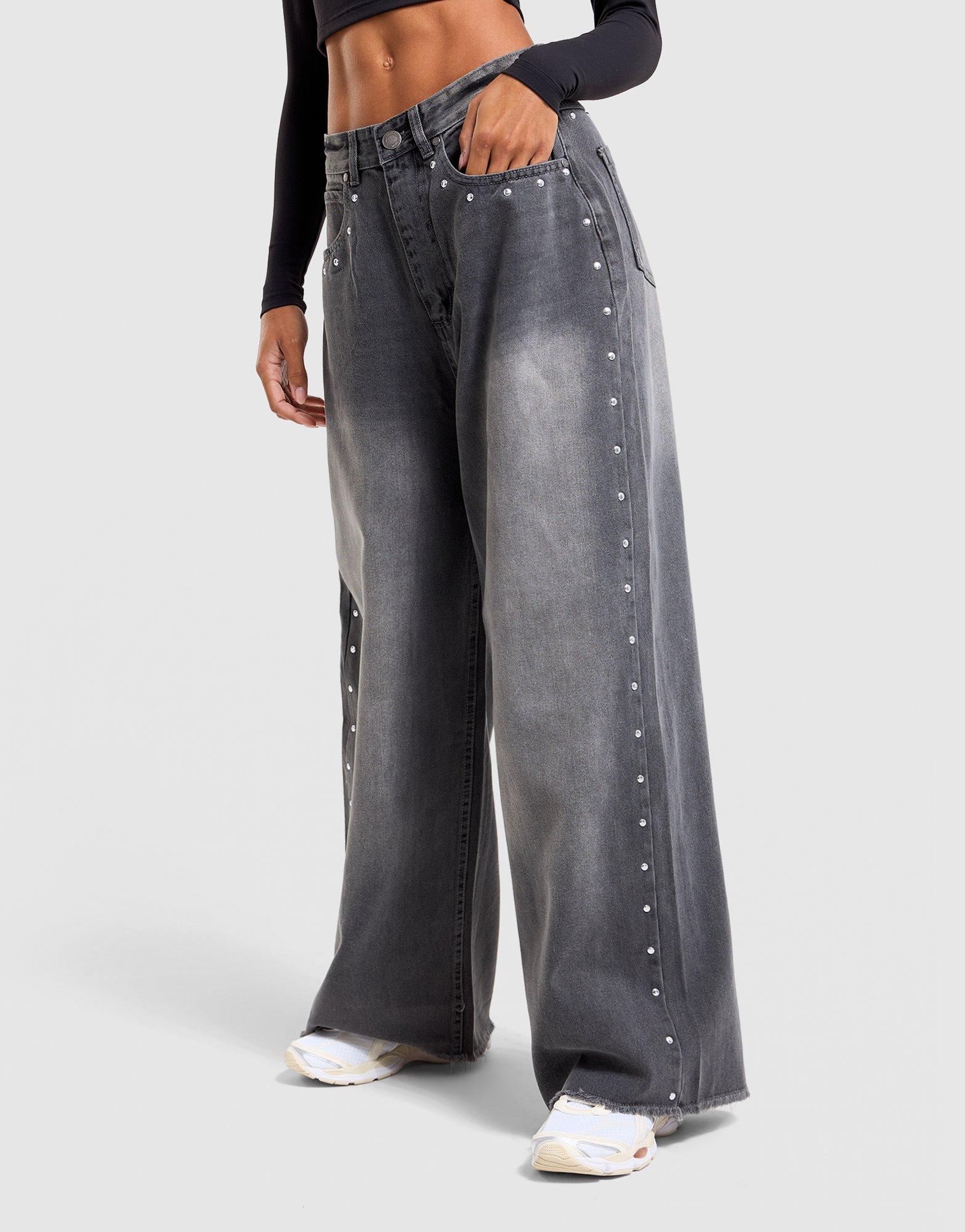 Supply & Demand Studded Denim Jeans