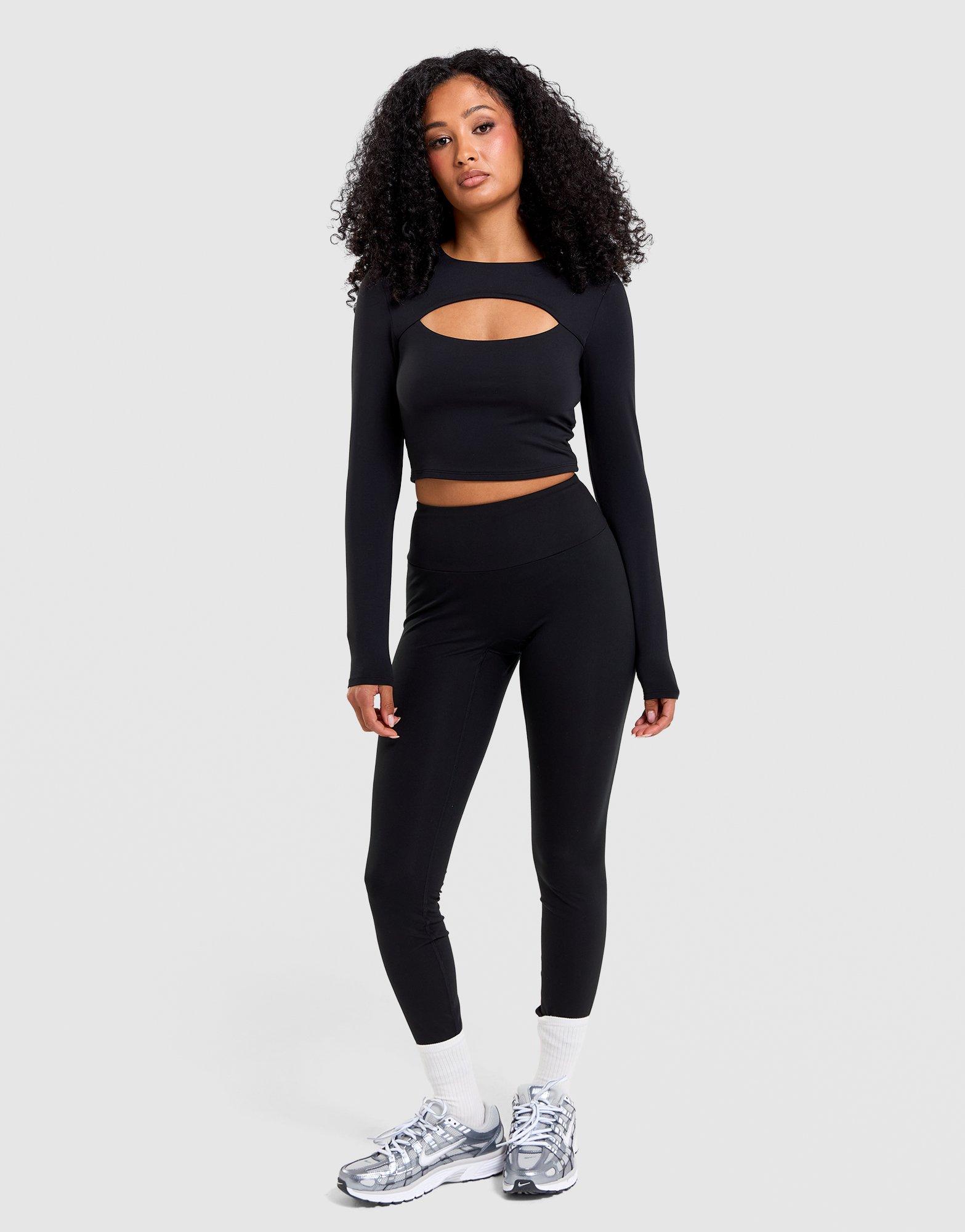 FABLETICS Airlite Cutout Long Sleeve Top