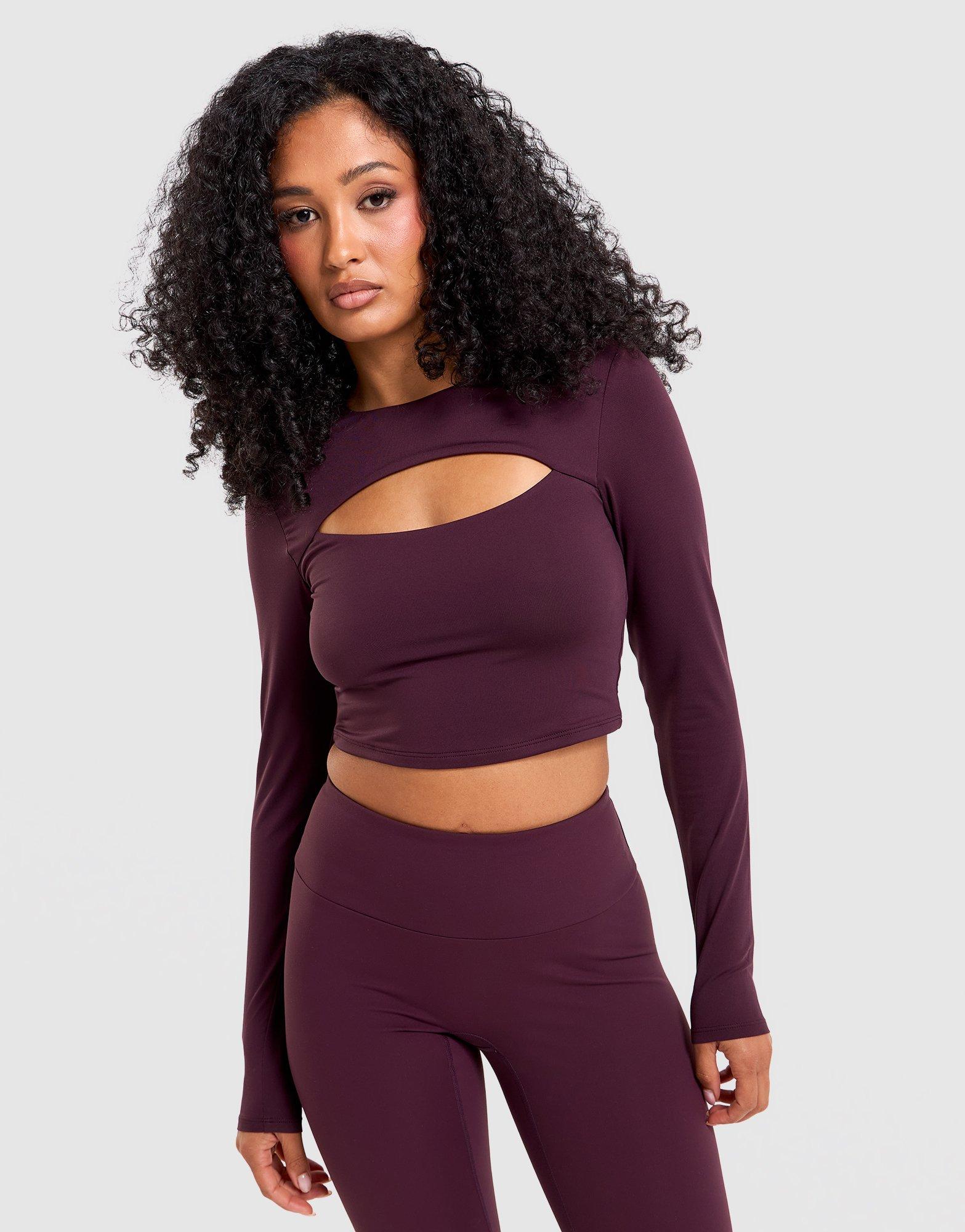 FABLETICS Airlite Cutout Long Sleeve Top