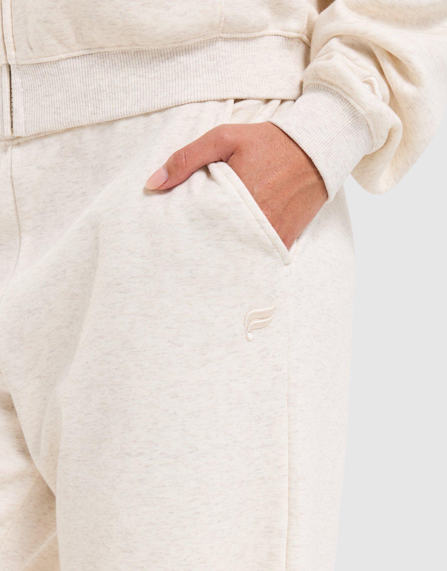 FABLETICS Cozy Fleece Wide-Leg Track Pants