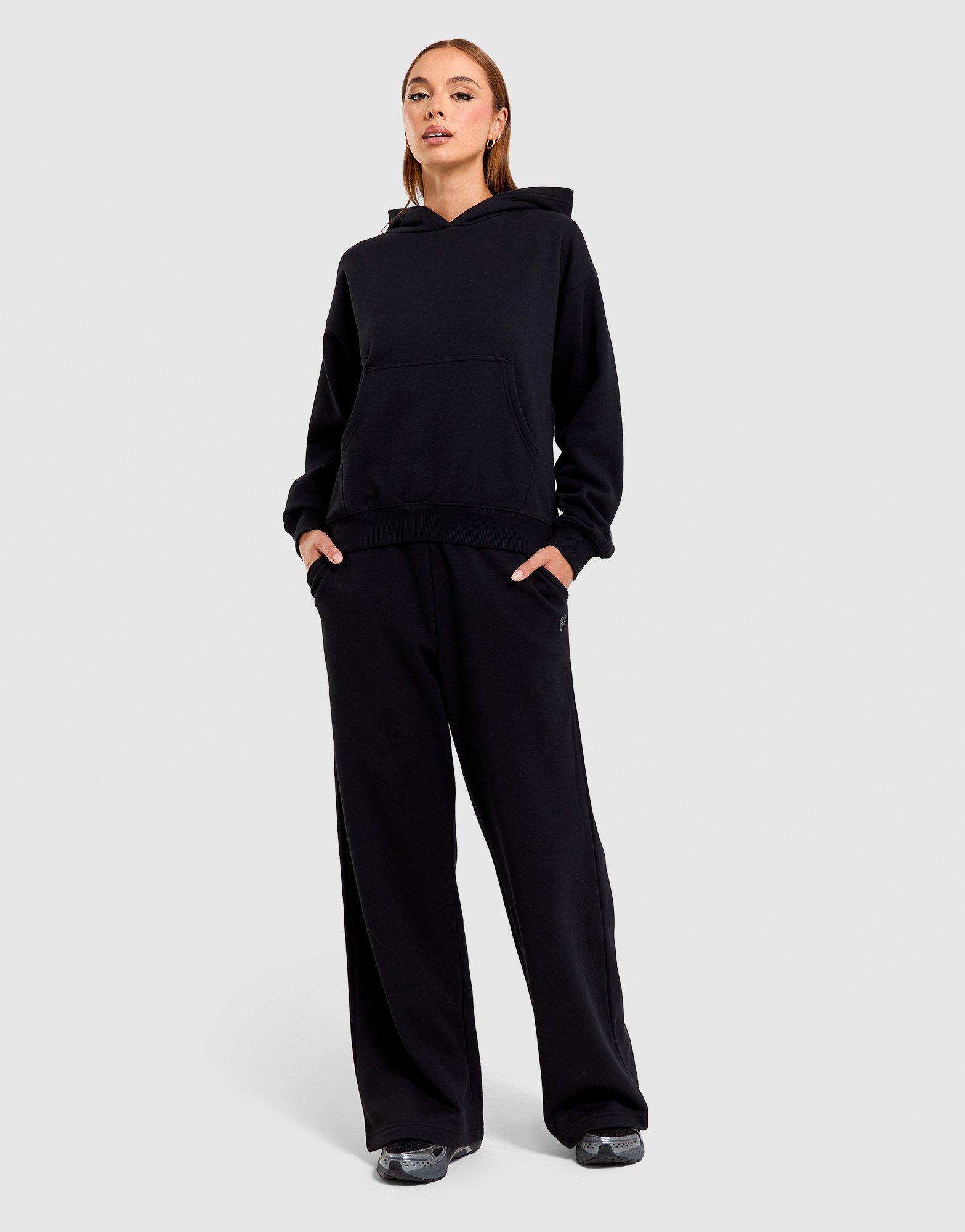 FABLETICS Cozy Fleece Wide-Leg Track Pants