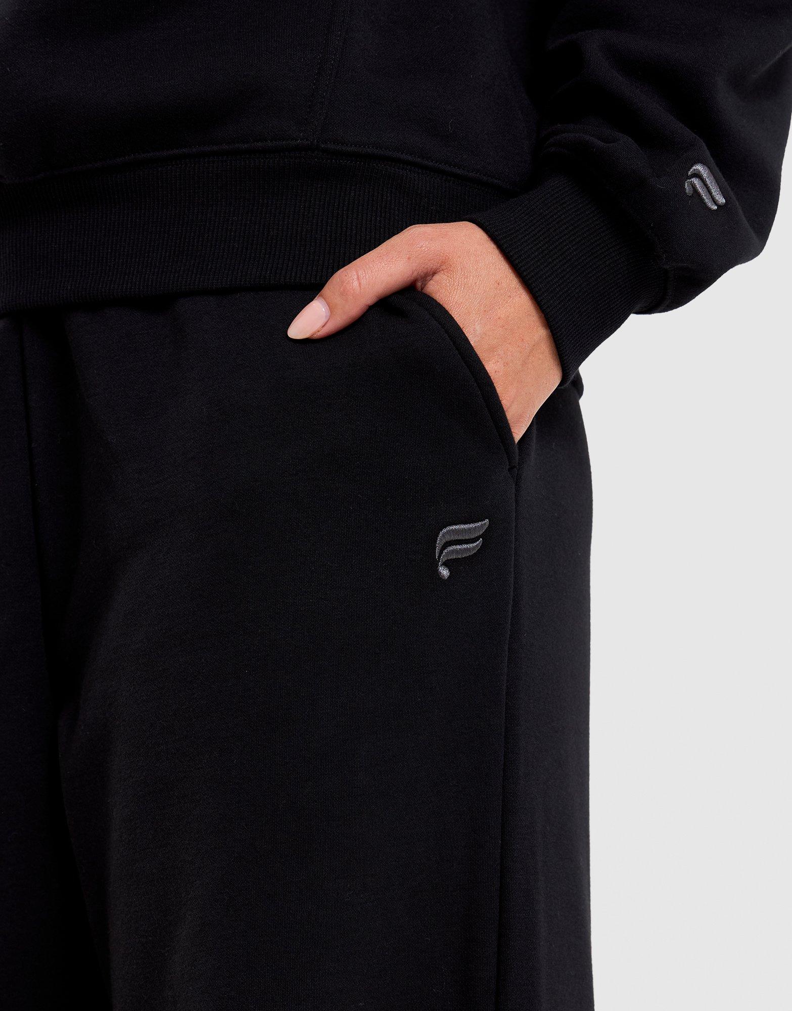 FABLETICS Cozy Fleece Wide-Leg Track Pants