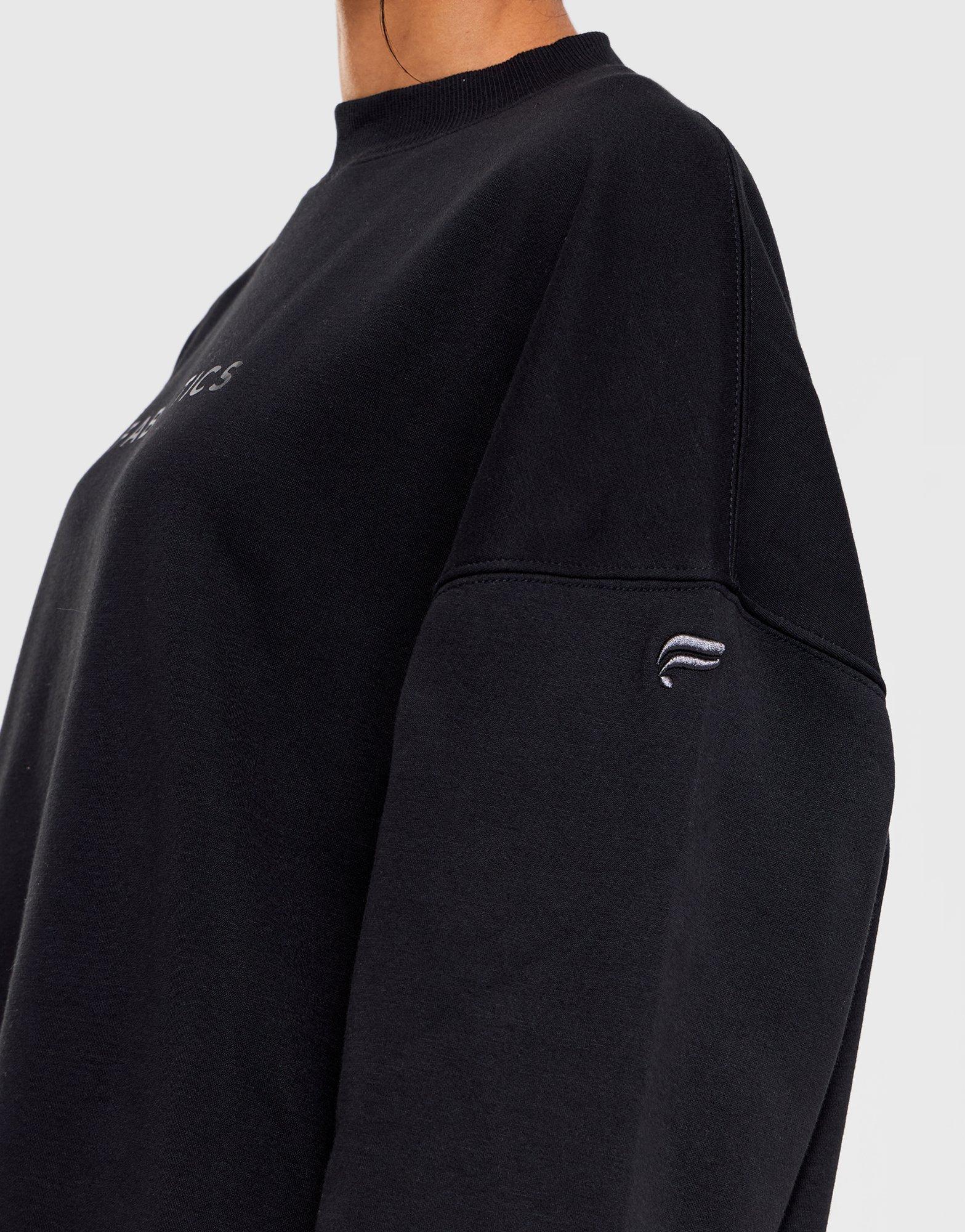 FABLETICS Cozy Fleece Mock Neck Oversized Sweatshirt