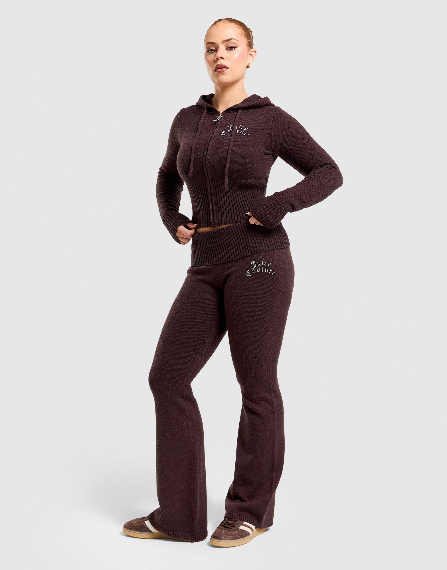 JUICY COUTURE Knit Flare Track Pants