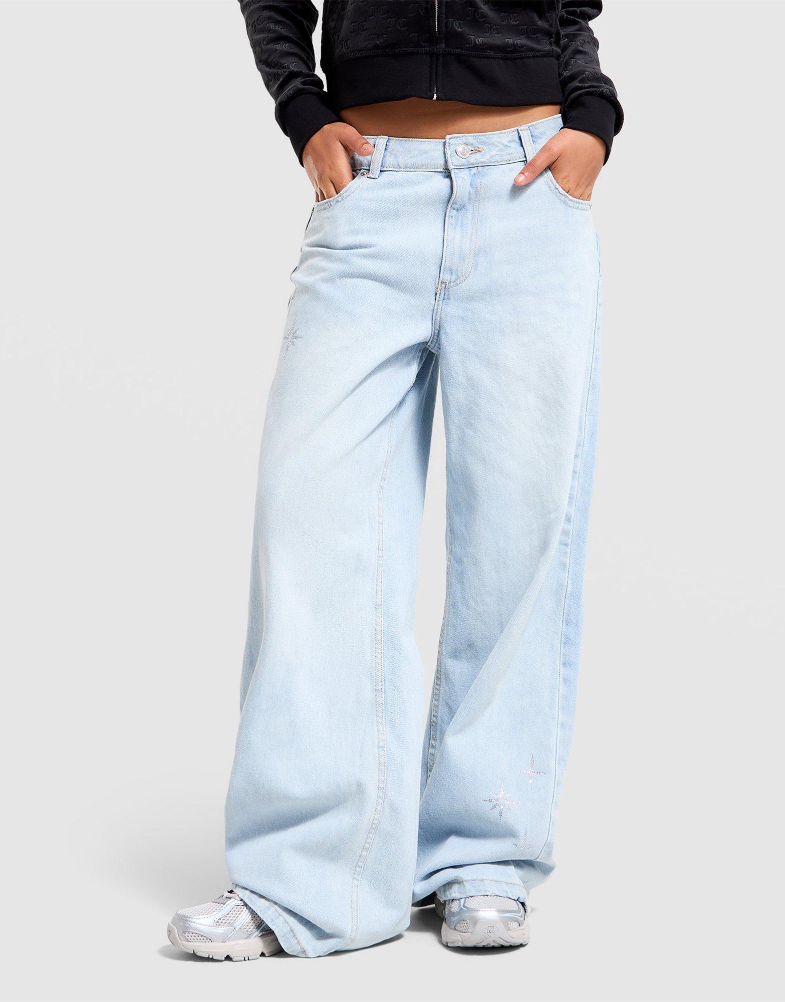 JUICY COUTURE Denim Open Hem Jeans