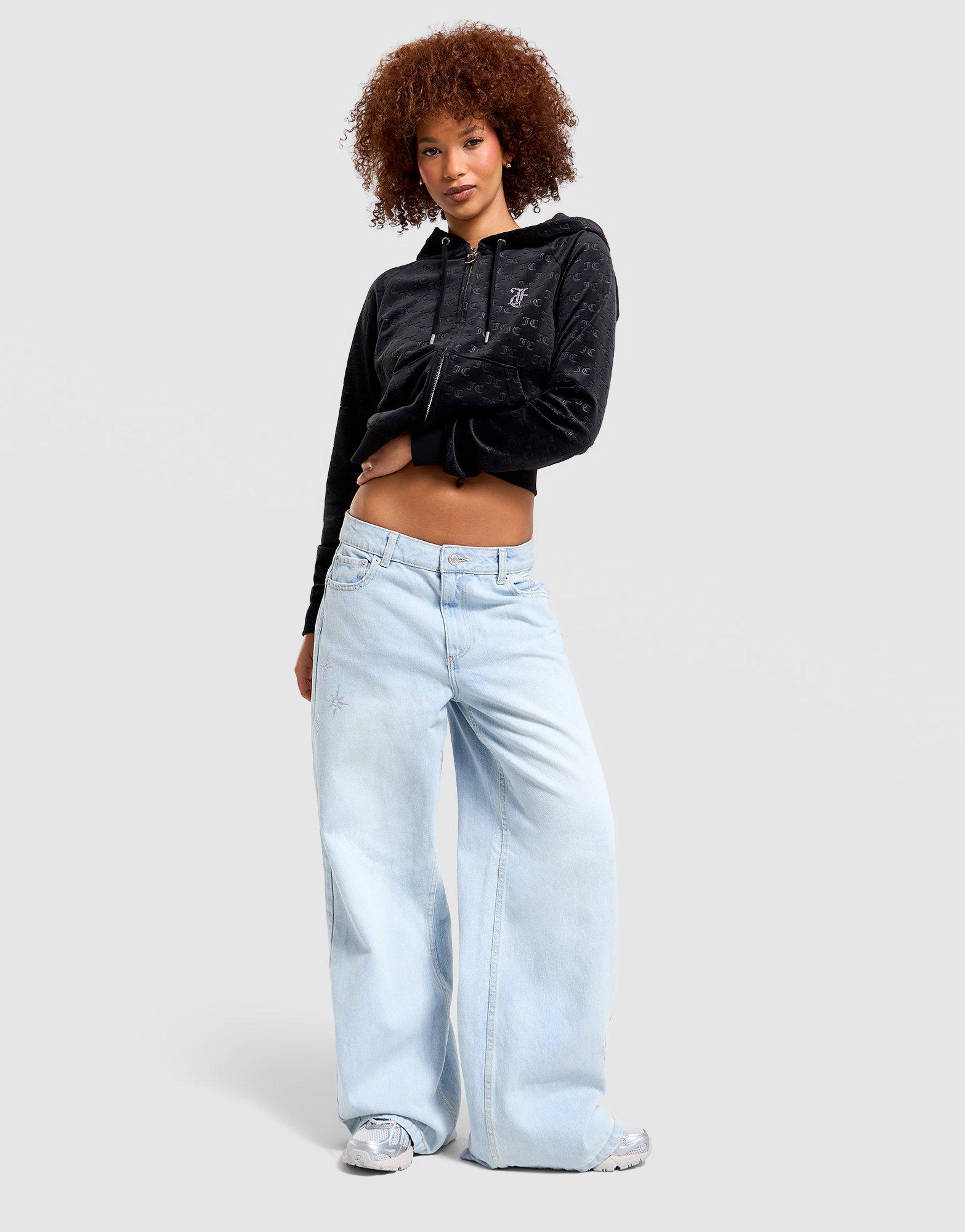 JUICY COUTURE Denim Open Hem Jeans