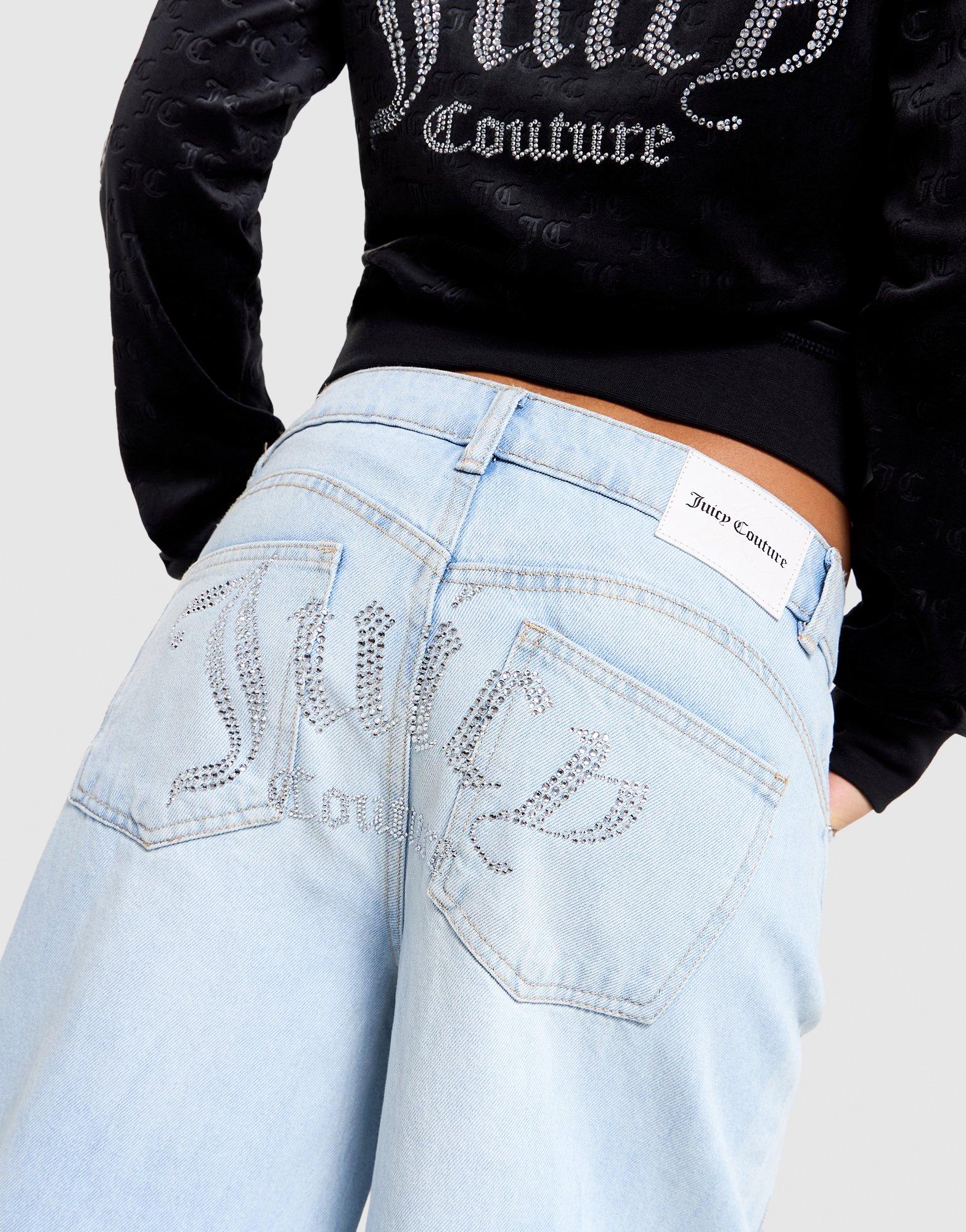 JUICY COUTURE Denim Open Hem Jeans