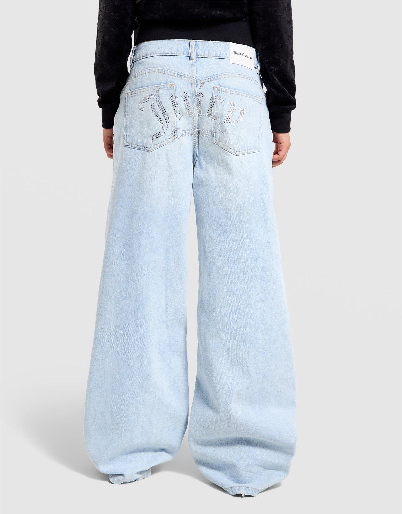 JUICY COUTURE Denim Open Hem Jeans