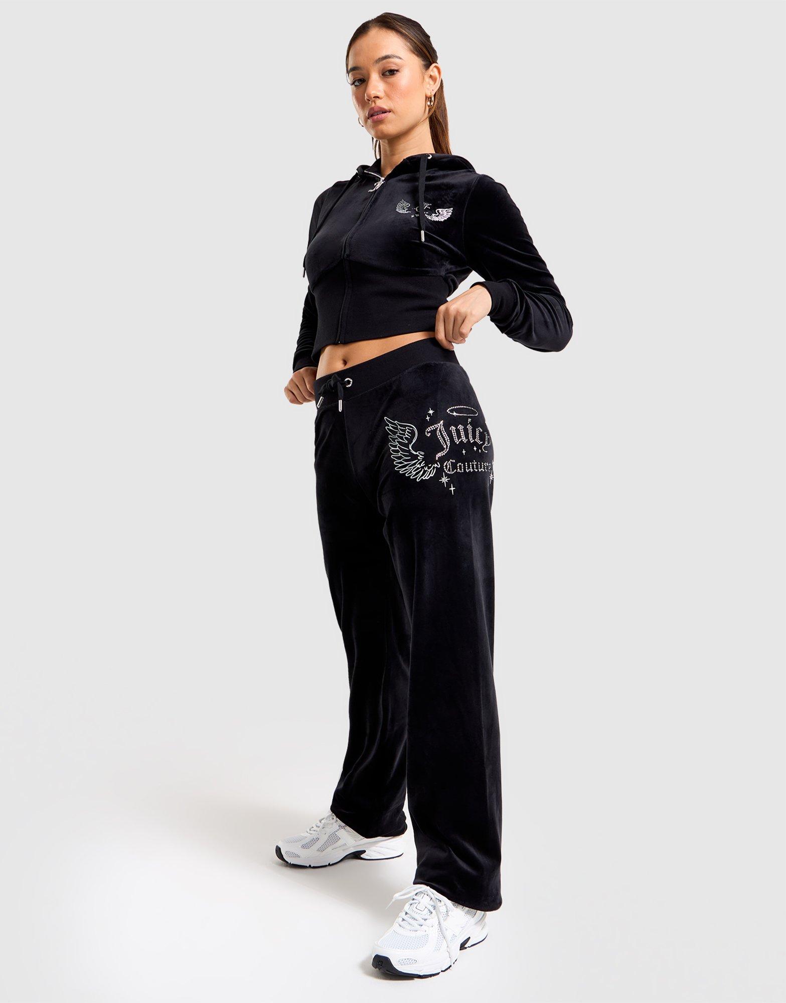 JUICY COUTURE Velour Angel Track Pants