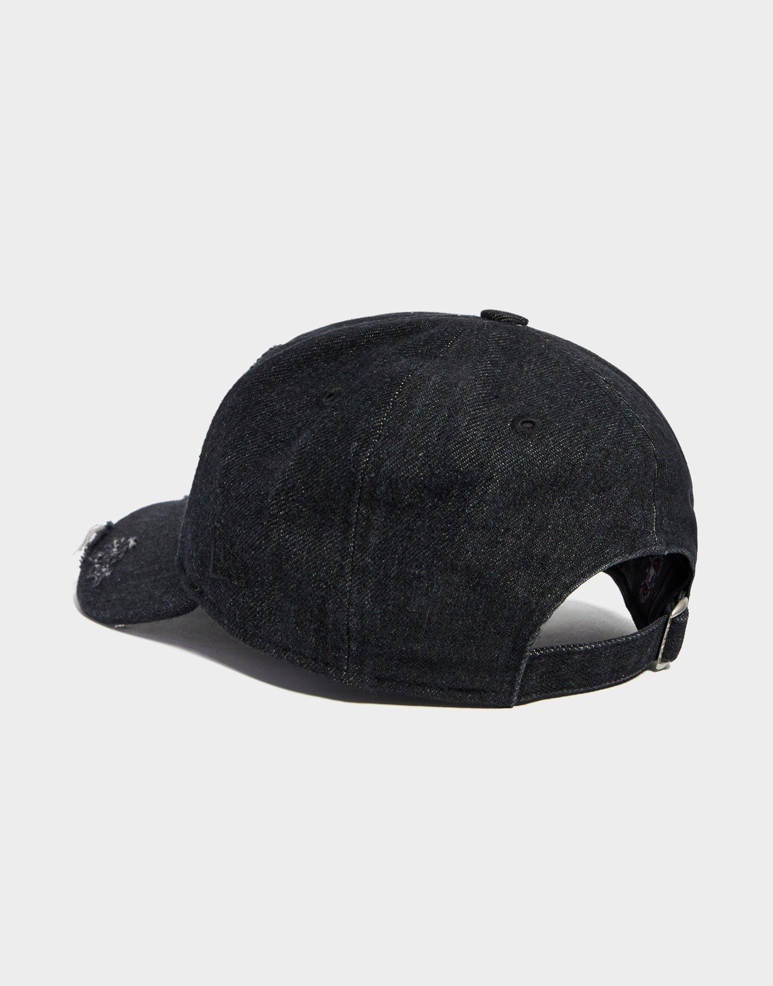 New Era 9TWENTY NY Yankees Denim Destroyed Cap