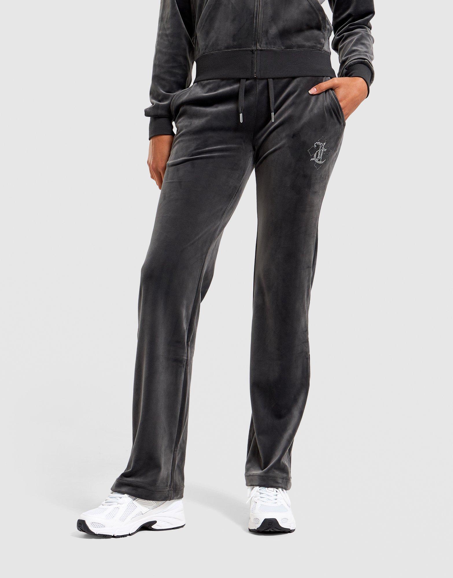 JUICY COUTURE Cross Velour Track Pants