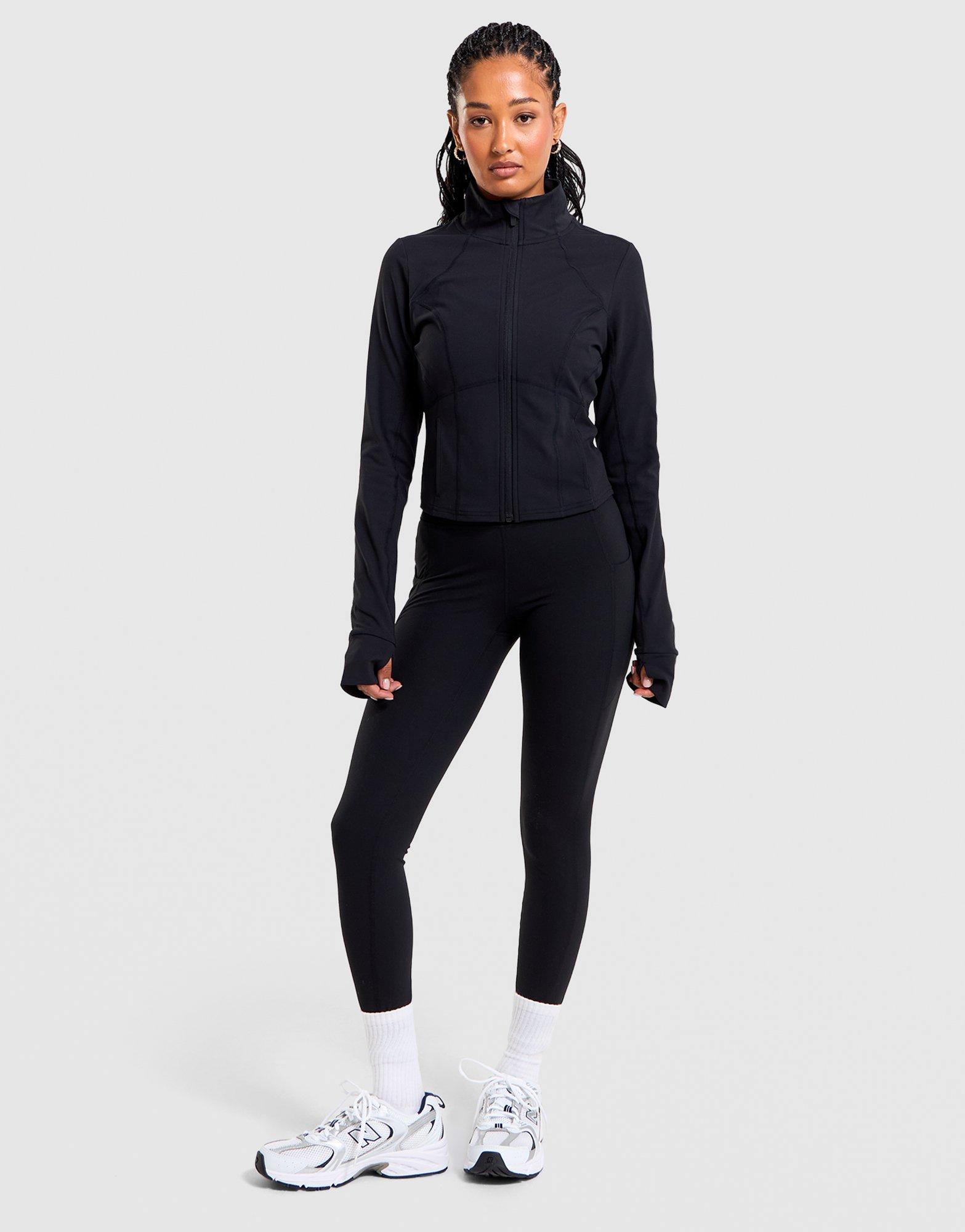 FABLETICS Crop Full Zip Track Top